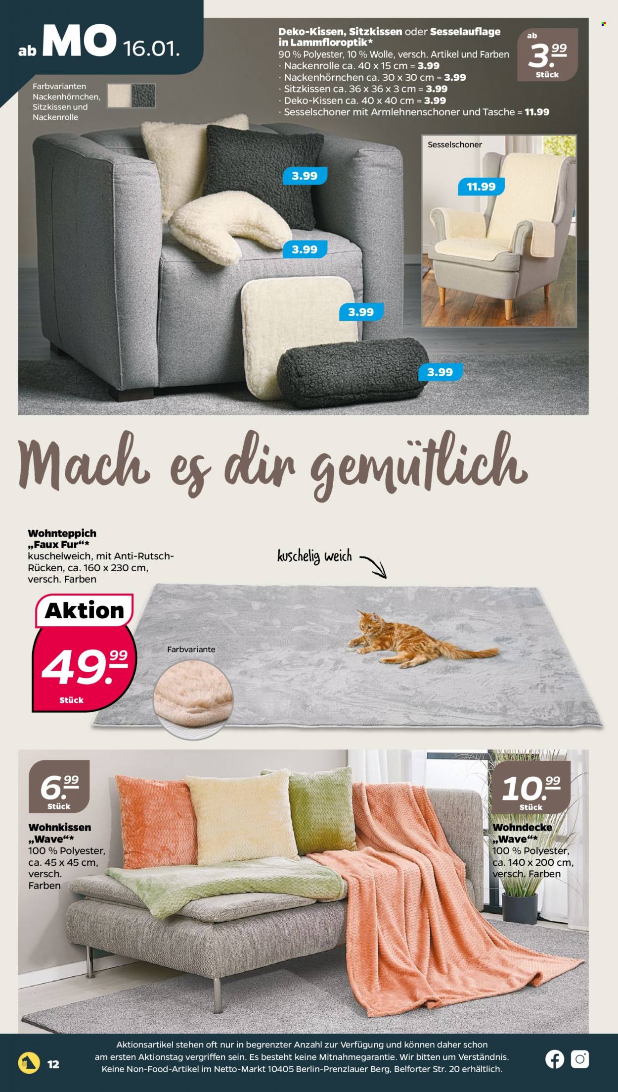 Netto Prospekte  - 16.01.2023 - 21.01.2023. Seite 12