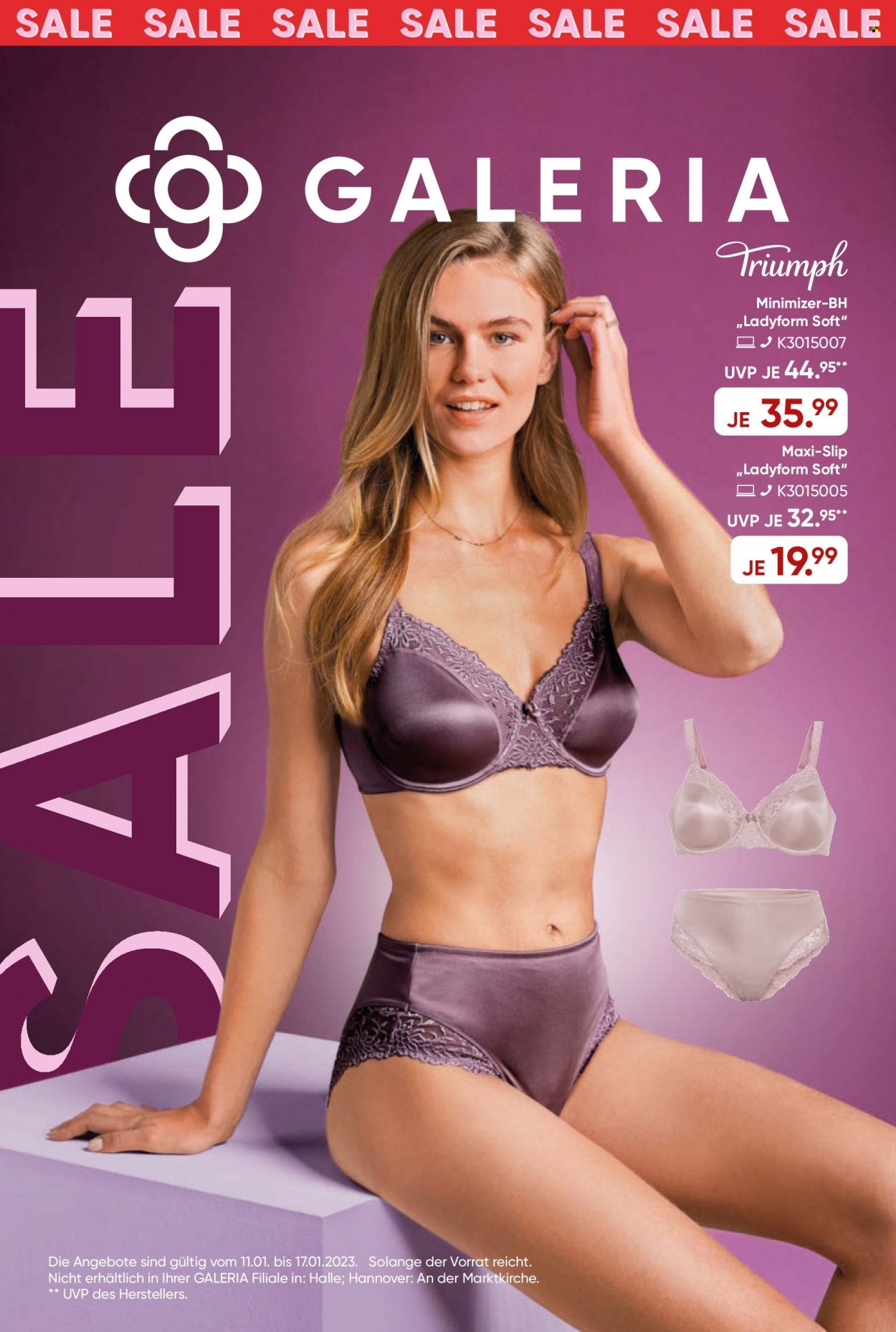GALERIA Karstadt Kaufhof Prospekte  - 11.01.2023 - 17.01.2023. Seite 1