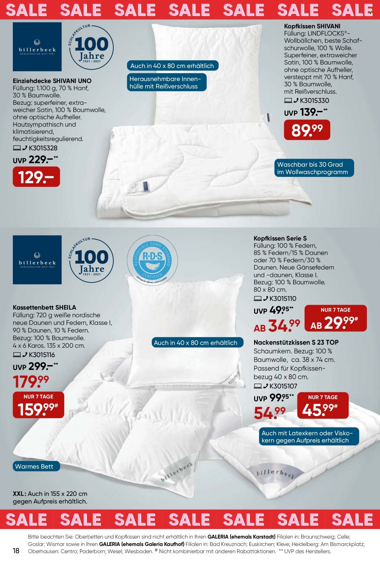 GALERIA Karstadt Kaufhof Prospekte  - 11.01.2023 - 17.01.2023. Seite 18