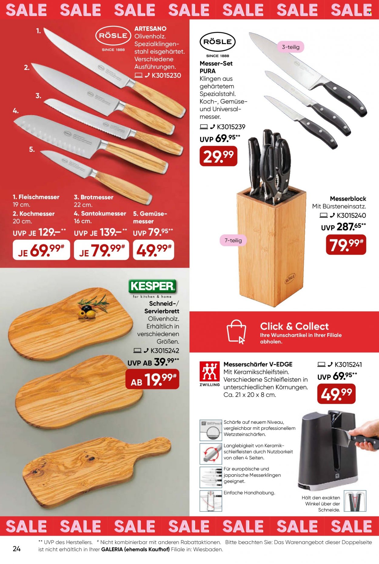 GALERIA Karstadt Kaufhof Prospekte  - 11.01.2023 - 17.01.2023. Seite 24