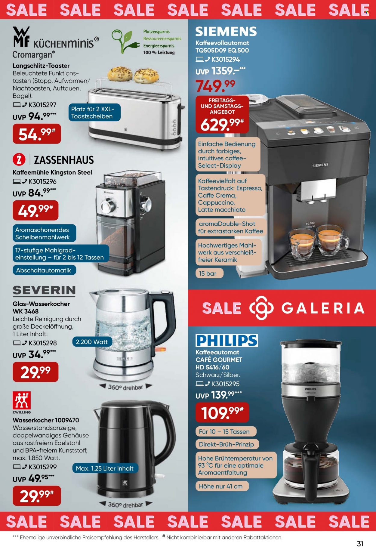 GALERIA Karstadt Kaufhof Prospekte  - 11.01.2023 - 17.01.2023. Seite 31