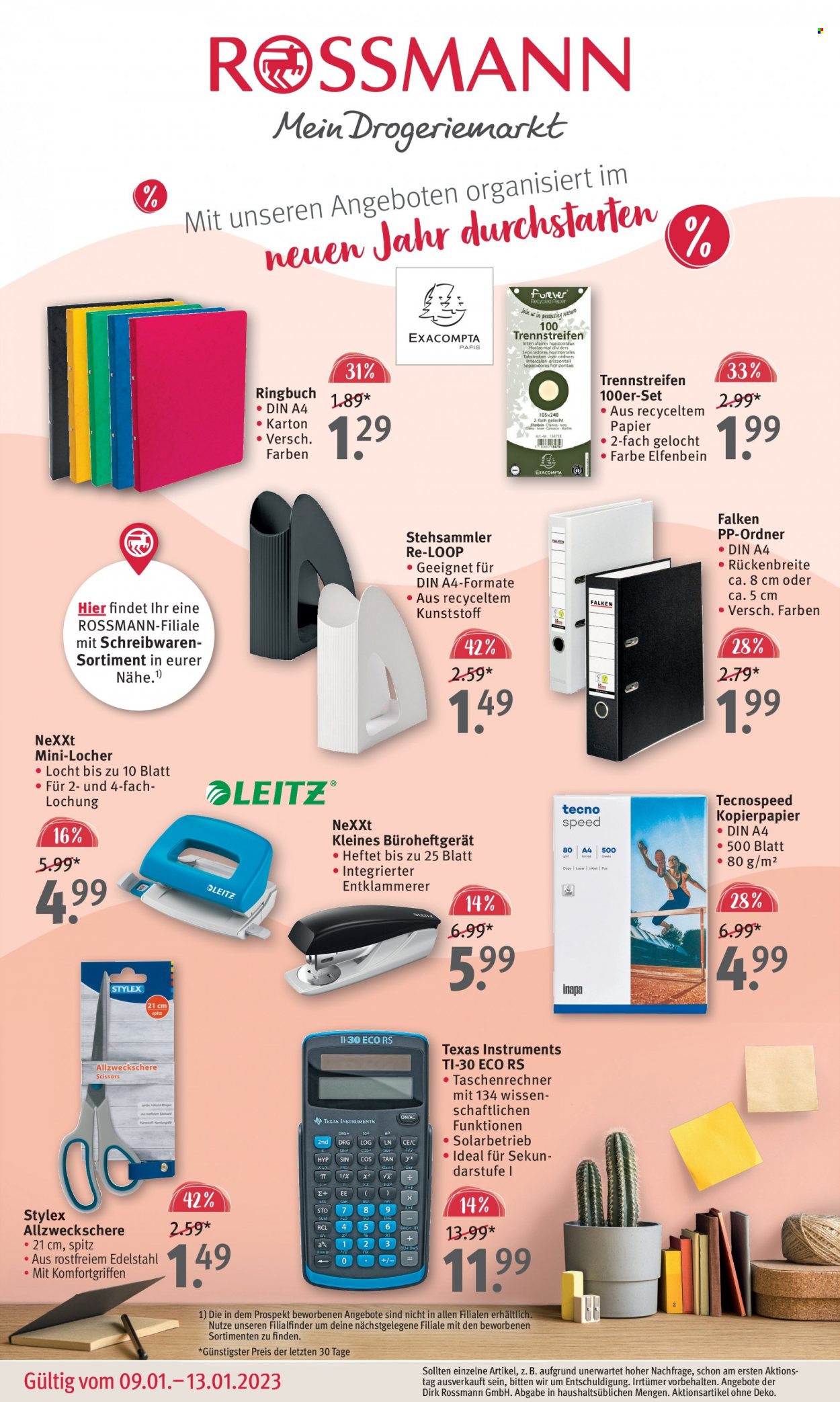 Rossmann Prospekte  - 9.01.2023 - 13.01.2023. Seite 1