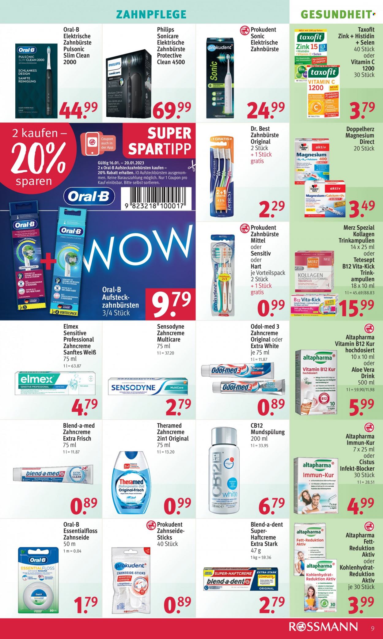 Rossmann Prospekte  - 16.01.2023 - 20.01.2023. Seite 9