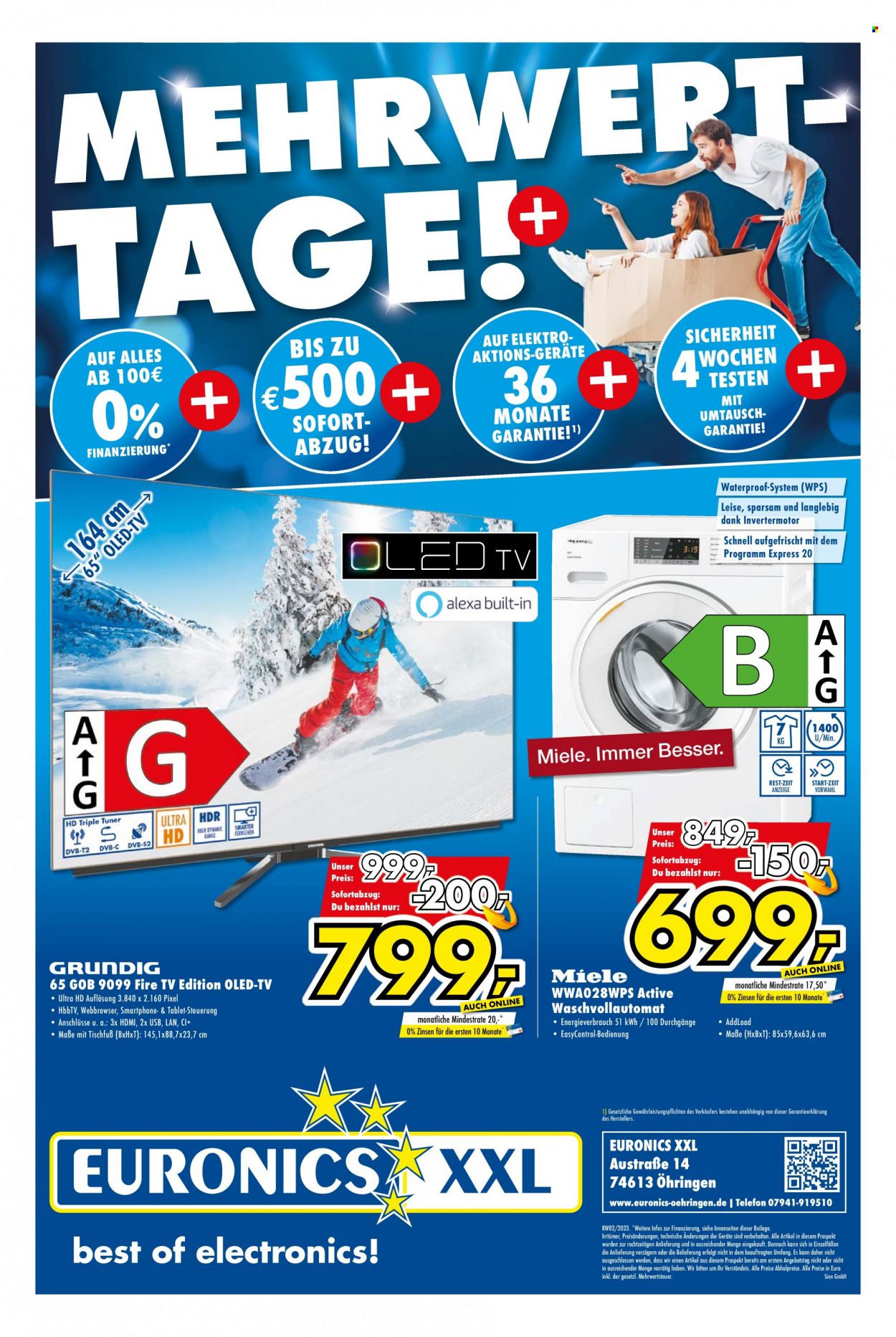 Euronics Prospekte  - 12.01.2023 - 18.01.2023. Seite 1
