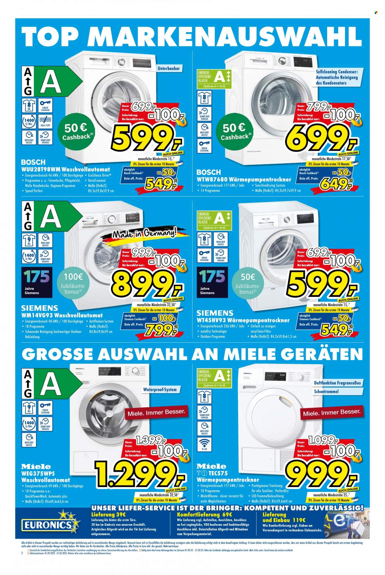 Euronics Prospekte  - 12.01.2023 - 18.01.2023. Seite 2