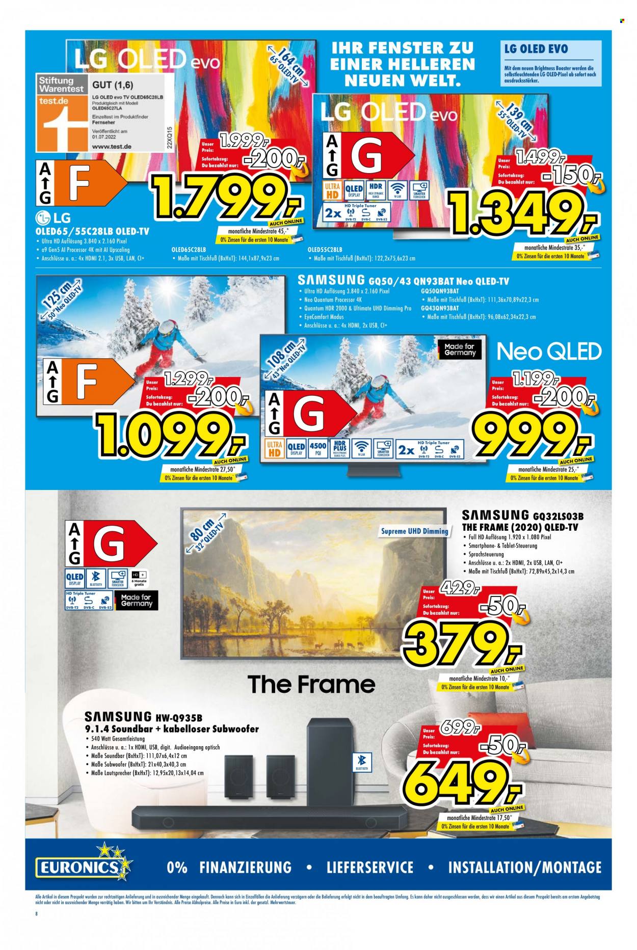 Euronics Prospekte  - 12.01.2023 - 18.01.2023. Seite 8