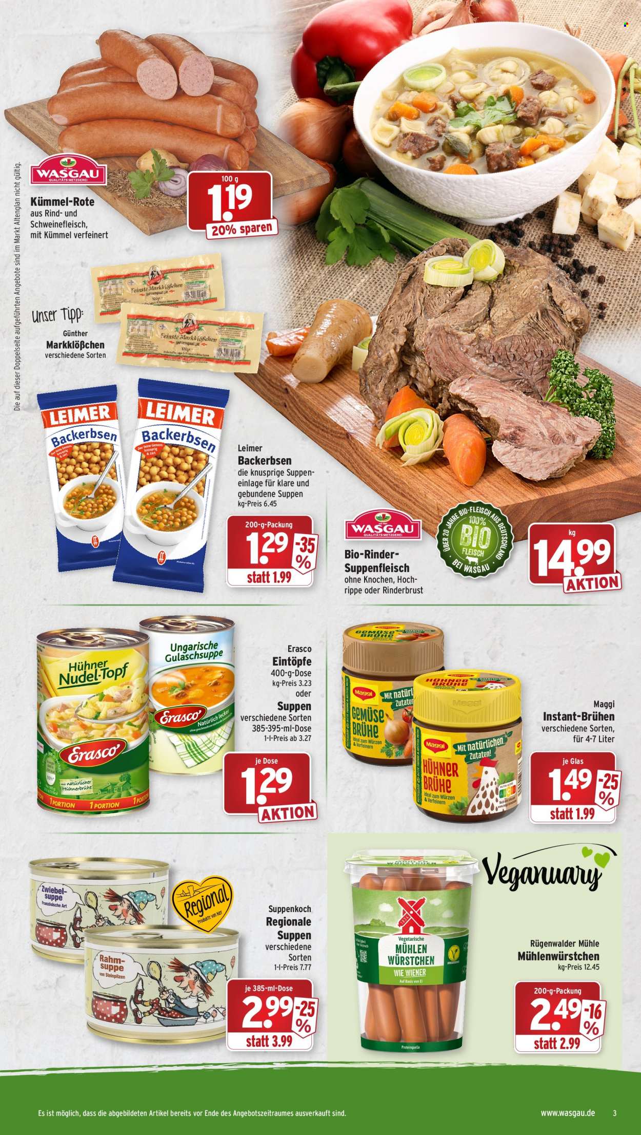 Wasgau Prospekte  - 16.01.2023 - 21.01.2023. Seite 3
