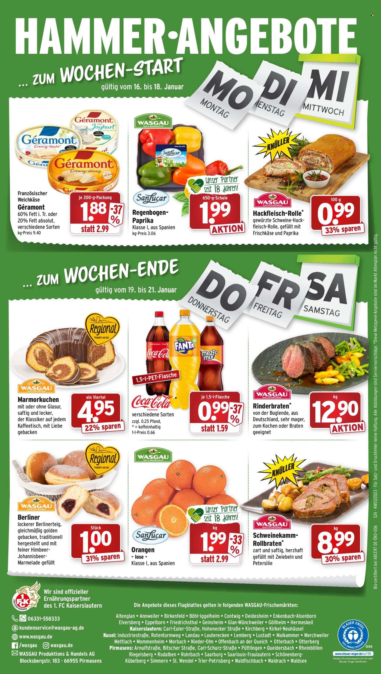 Wasgau Prospekte  - 16.01.2023 - 21.01.2023. Seite 24