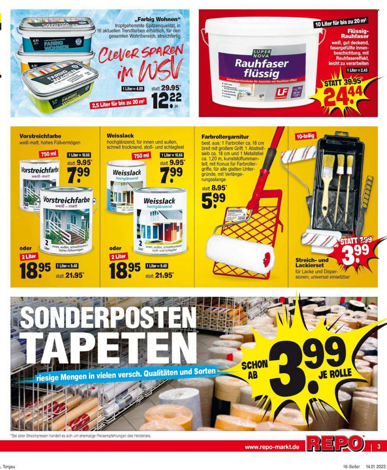 Repo Prospekte  - 16.01.2023 - 21.01.2023. Seite 3