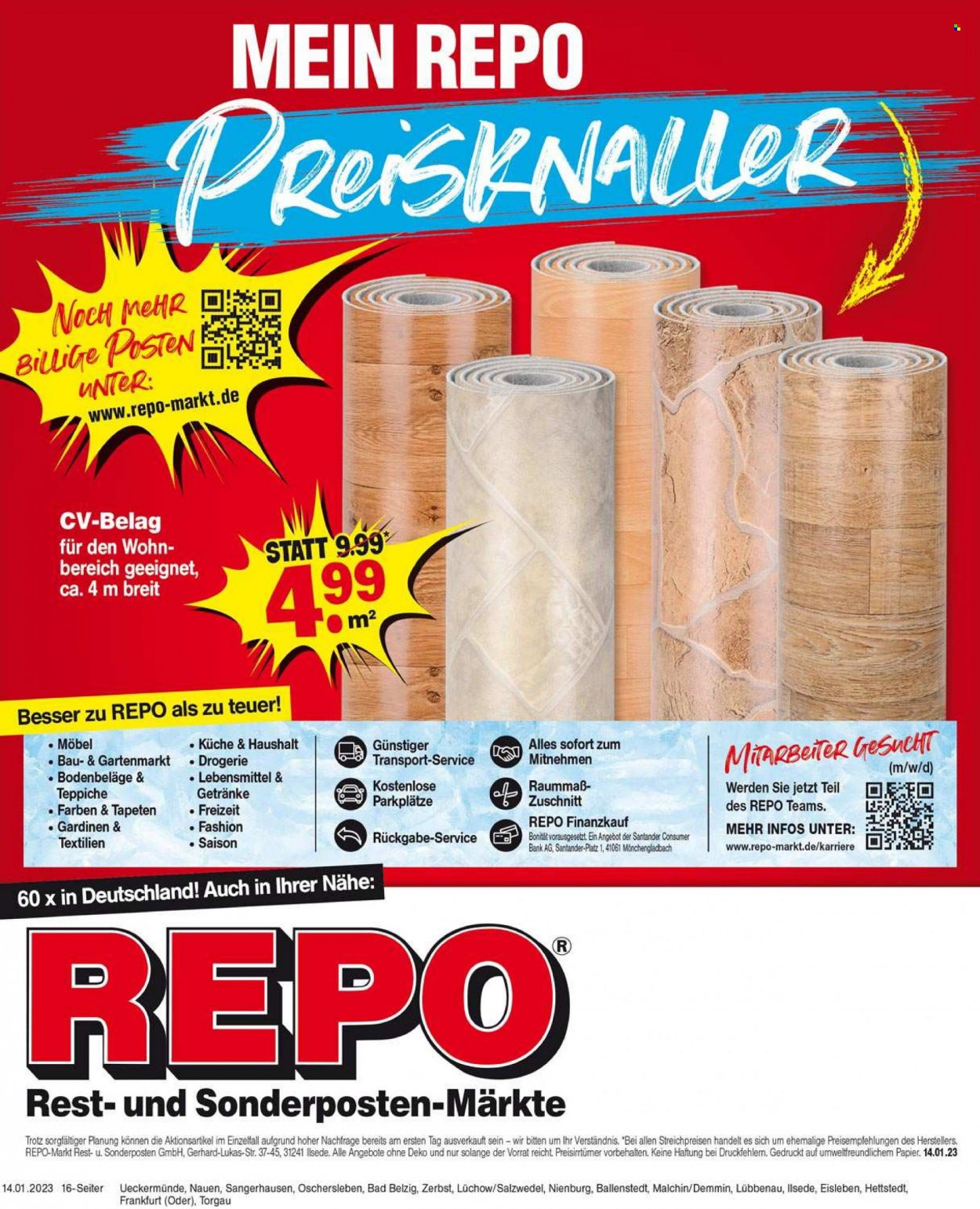 Repo Prospekte  - 16.01.2023 - 21.01.2023. Seite 16