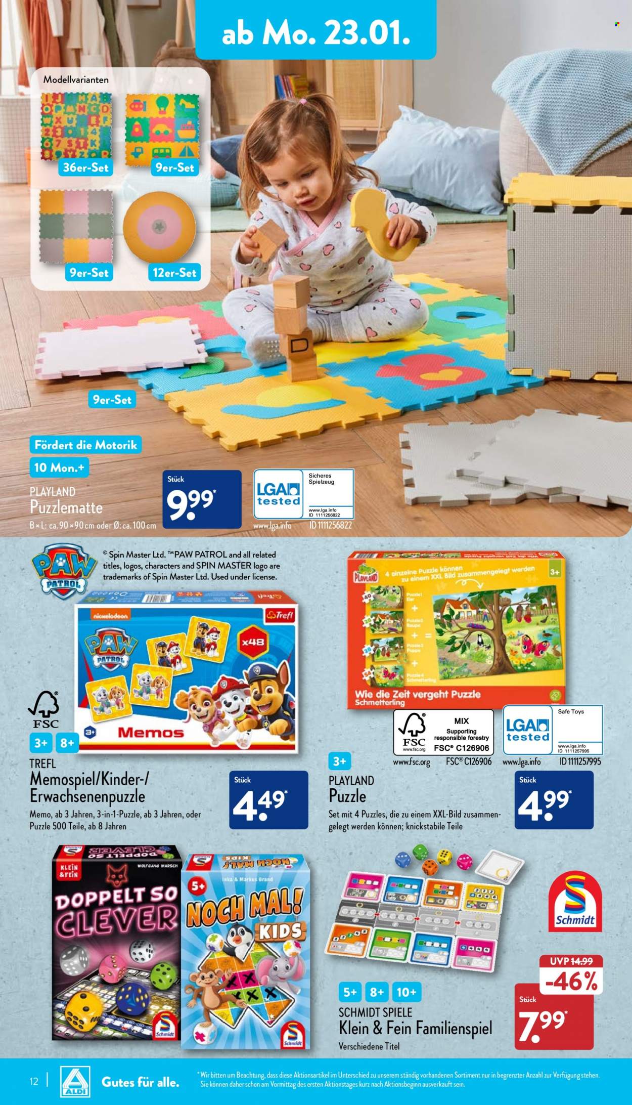 ALDI Nord Prospekte  - 23.01.2023 - 28.01.2023. Seite 12