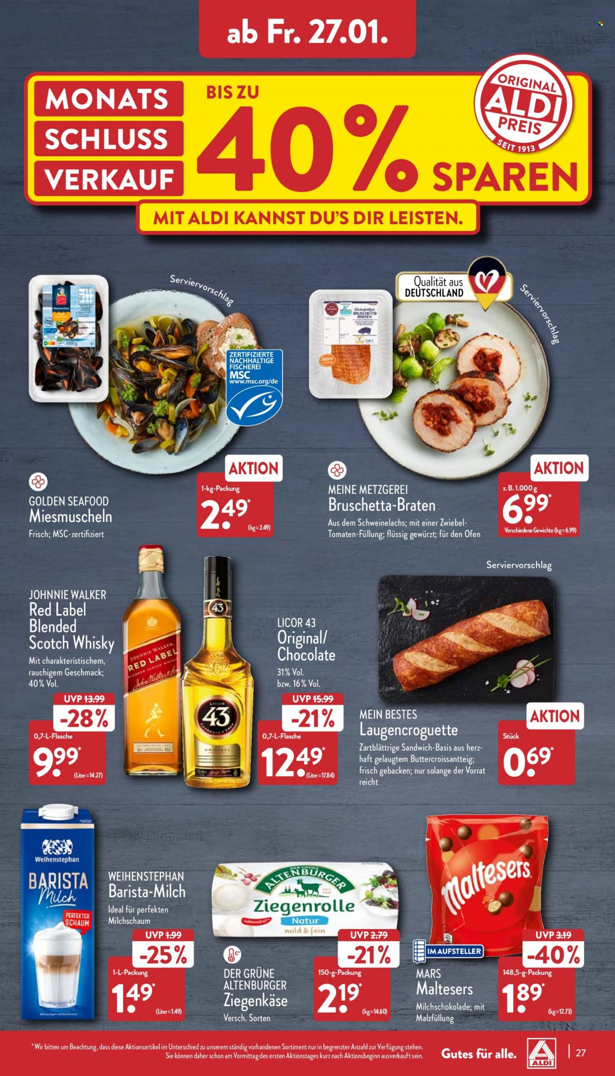 ALDI Nord Prospekte  - 23.01.2023 - 28.01.2023. Seite 27