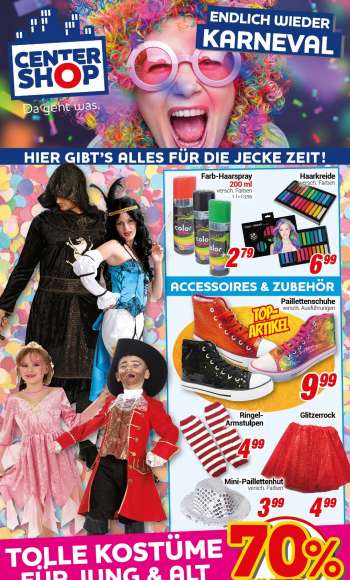 Prospekte CENTERSHOP - 16.01.2023 - 21.01.2023.