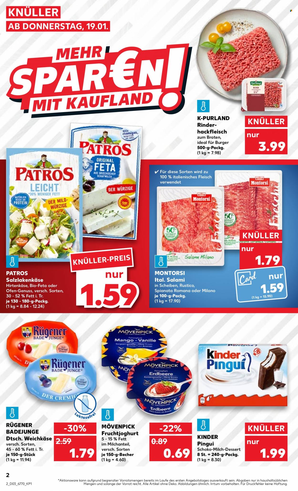 Kaufland Prospekte  - 19.01.2023 - 25.01.2023. Seite 2