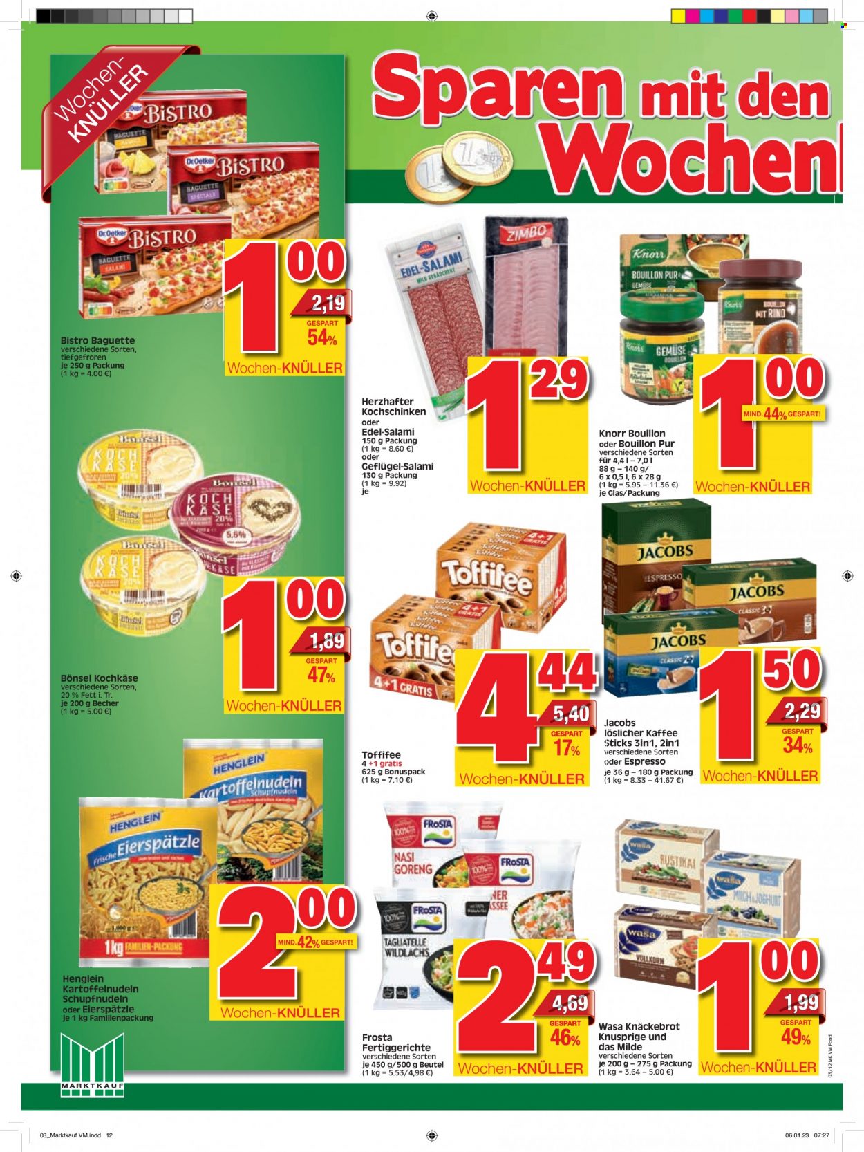 Marktkauf Prospekte  - 16.01.2023 - 21.01.2023. Seite 12
