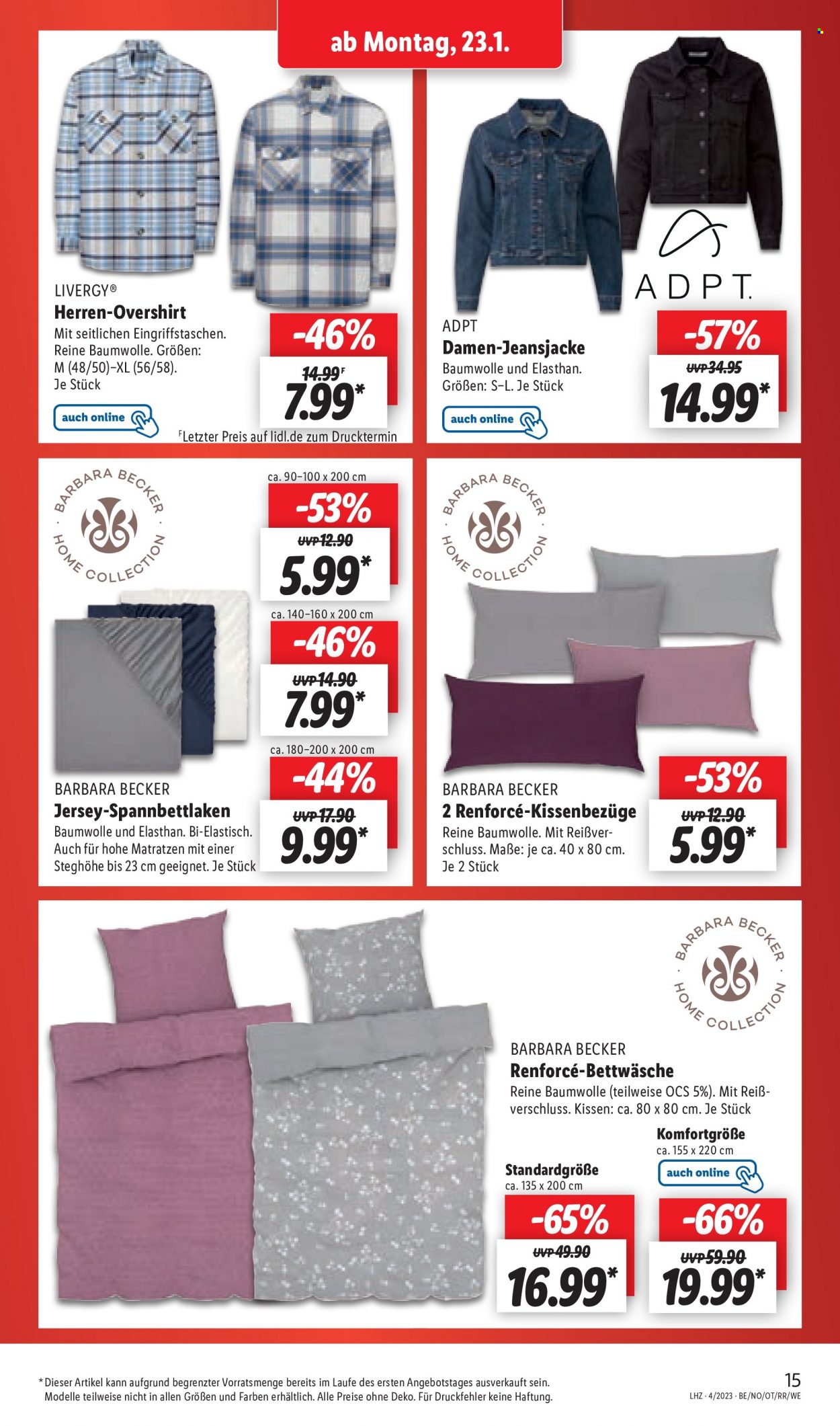 Lidl Prospekte  - 23.01.2023 - 28.01.2023. Seite 15