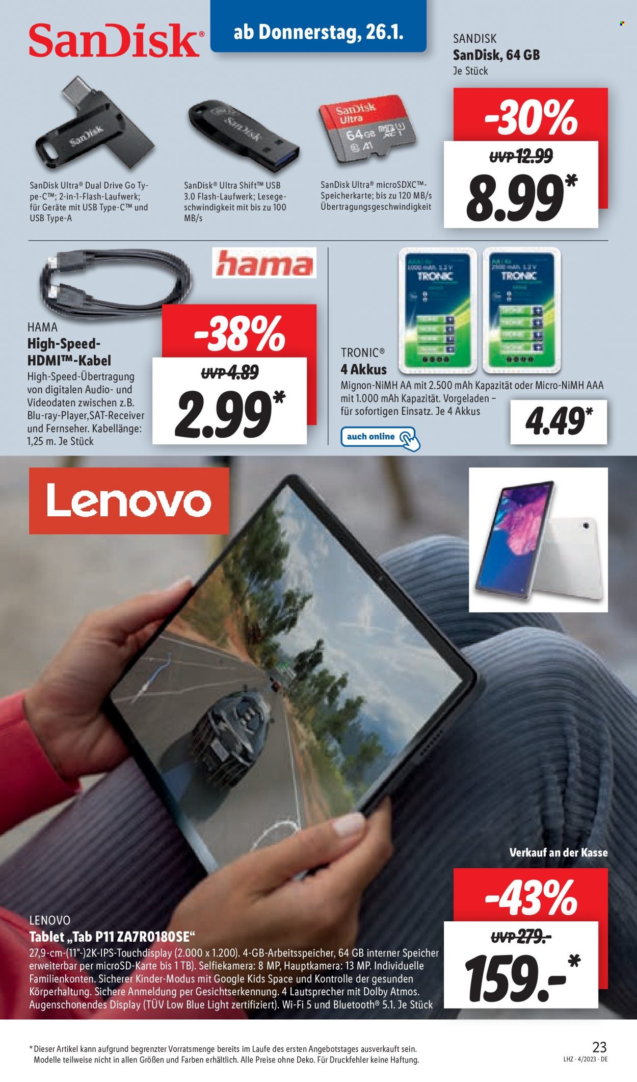 Lidl Prospekte  - 23.01.2023 - 28.01.2023. Seite 23