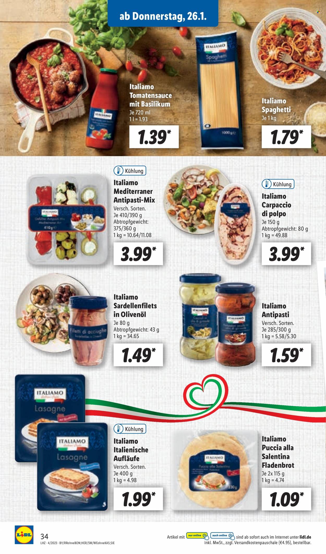 Lidl Prospekte  - 23.01.2023 - 28.01.2023. Seite 34
