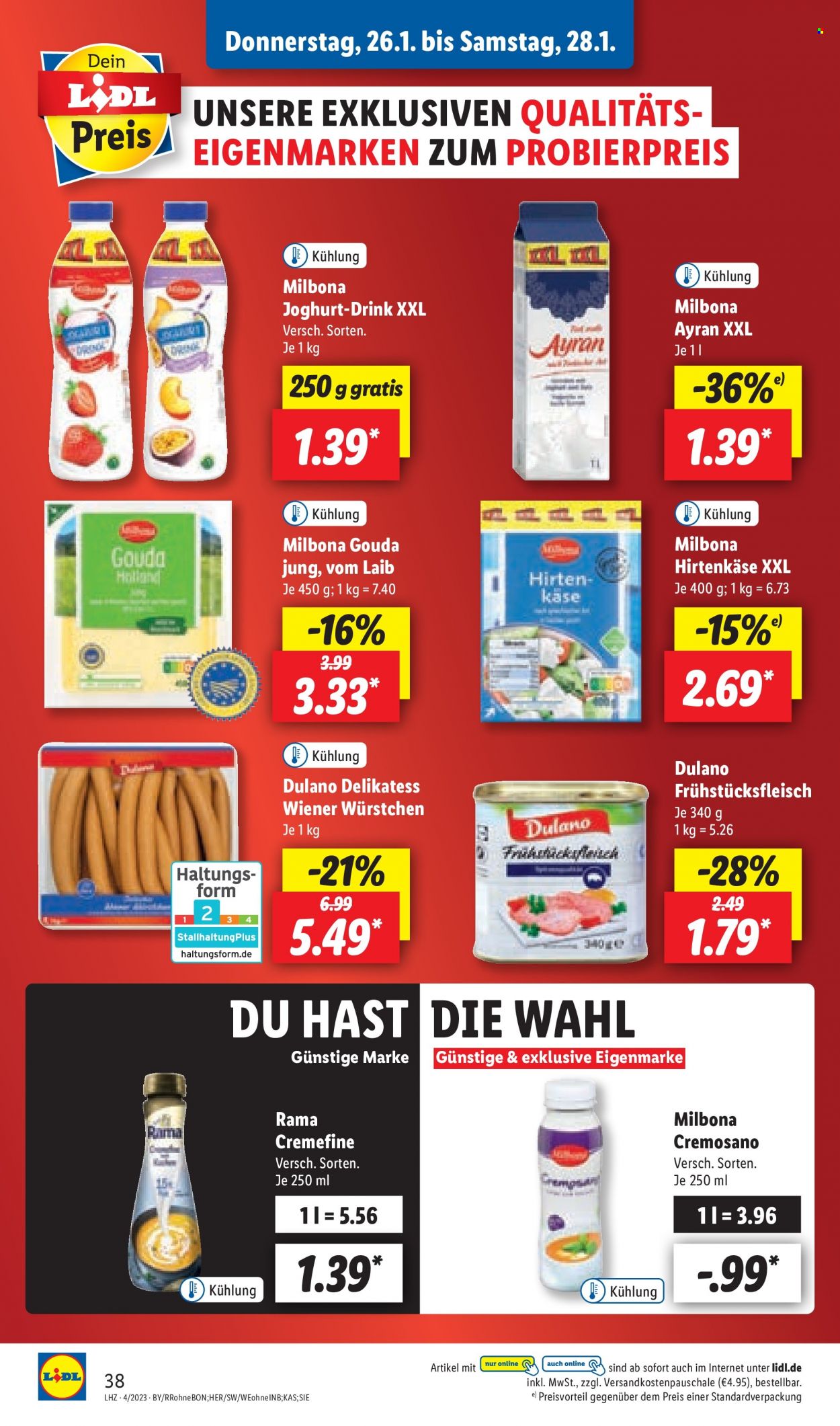 Lidl Prospekte  - 23.01.2023 - 28.01.2023. Seite 38