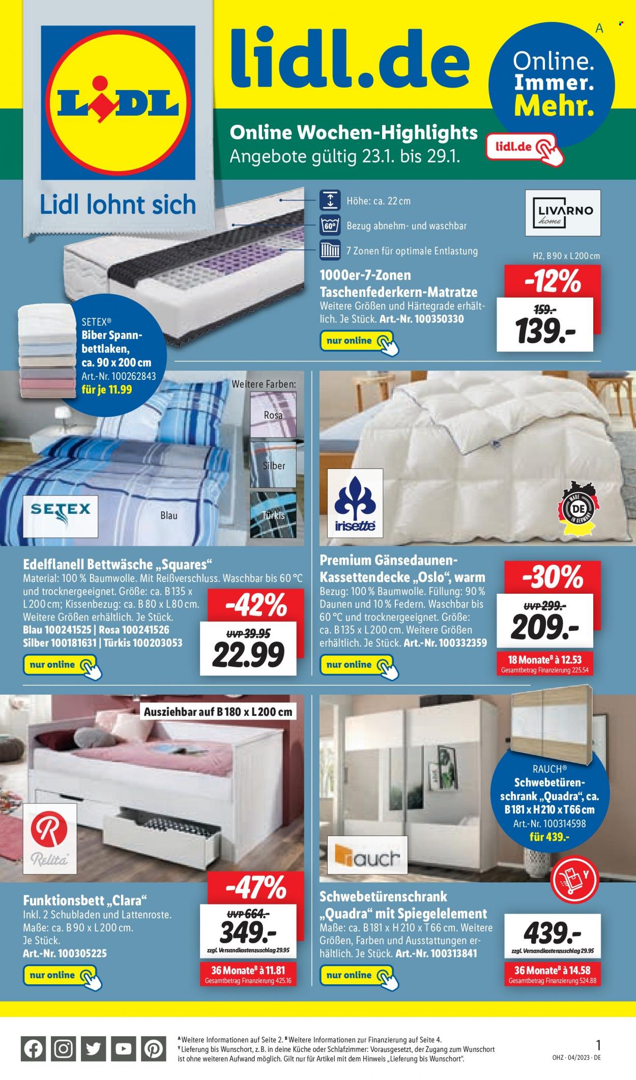 Lidl Prospekte  - 23.01.2023 - 28.01.2023. Seite 43