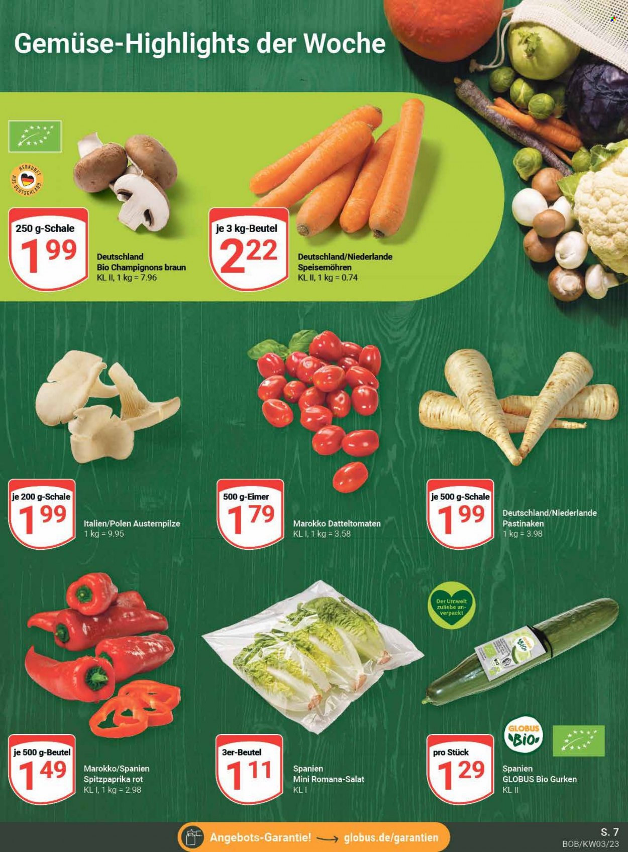 Globus Prospekte  - 16.01.2023 - 21.01.2023. Seite 7