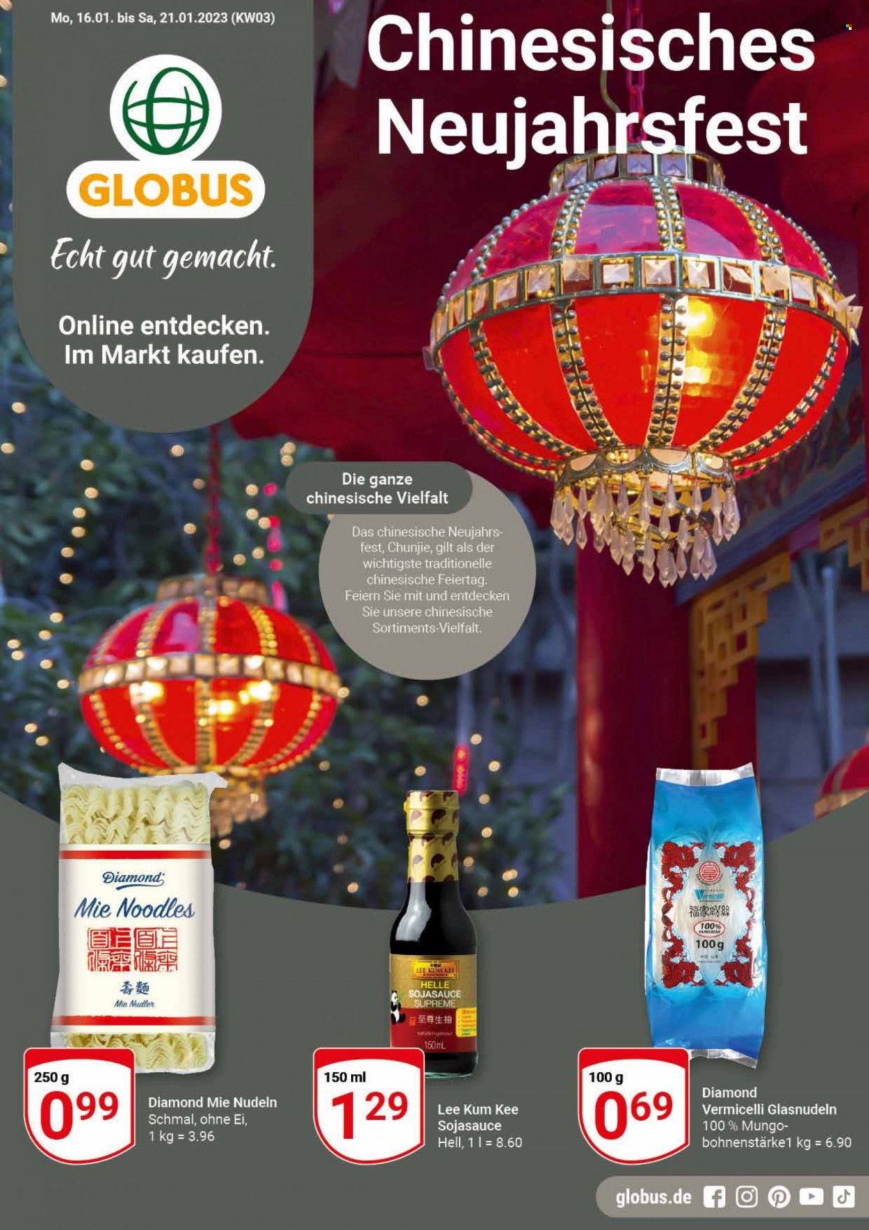 Globus Prospekte  - 16.01.2023 - 21.01.2023. Seite 1