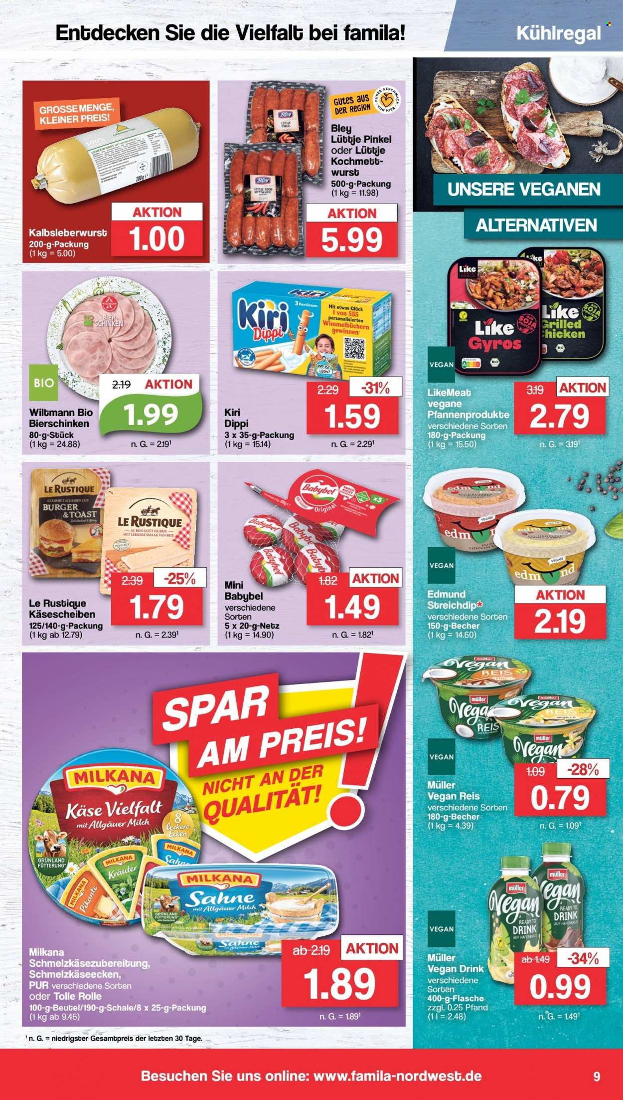 famila Prospekte  - 16.01.2023 - 21.01.2023. Seite 9