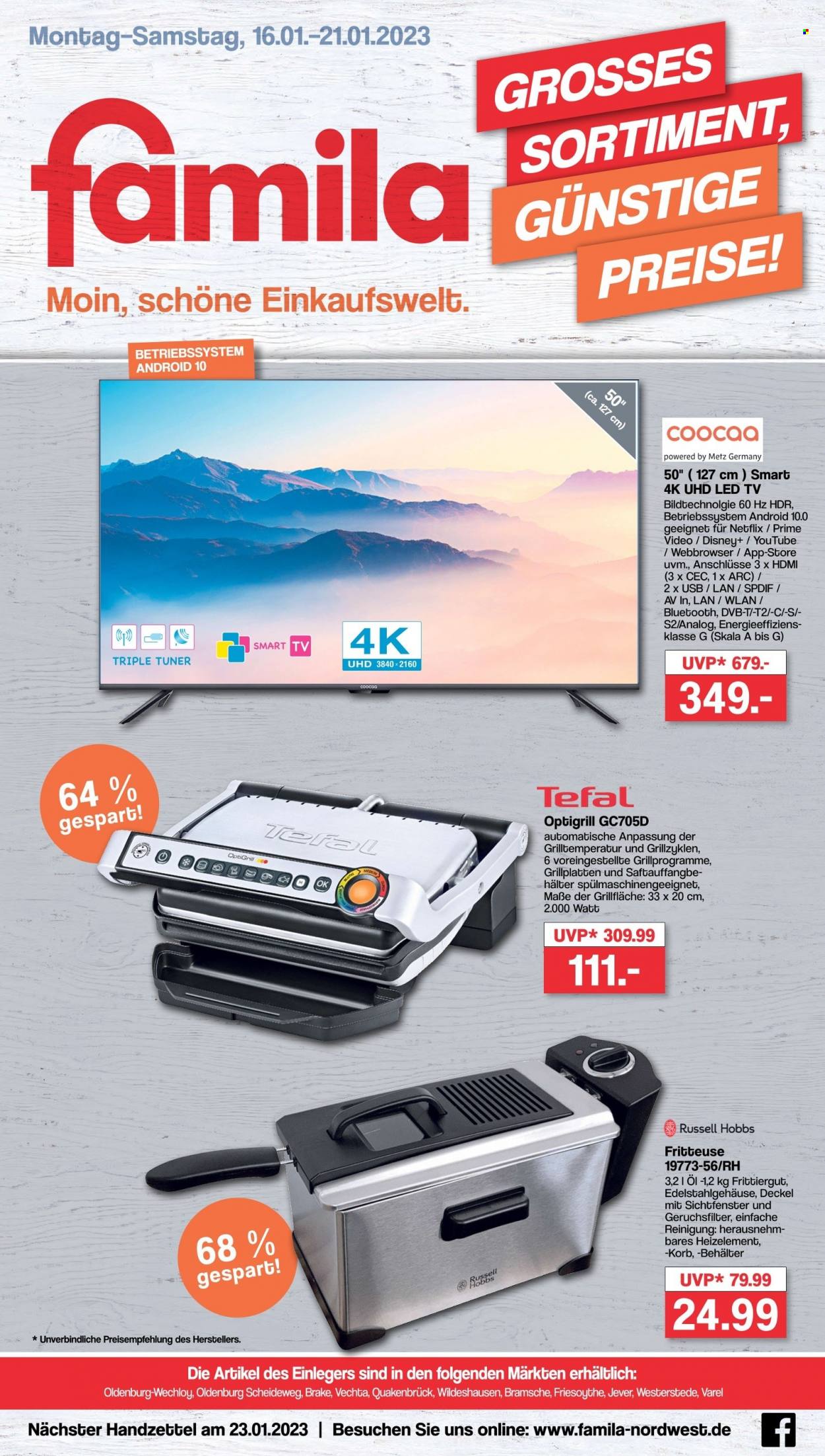 famila Prospekte  - 16.01.2023 - 21.01.2023. Seite 1