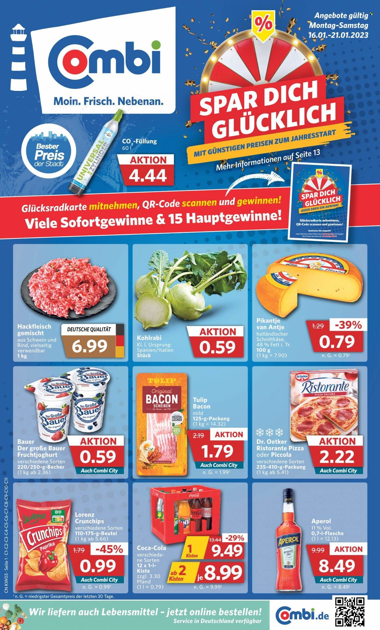Combi Prospekte  - 16.01.2023 - 21.01.2023. Seite 1