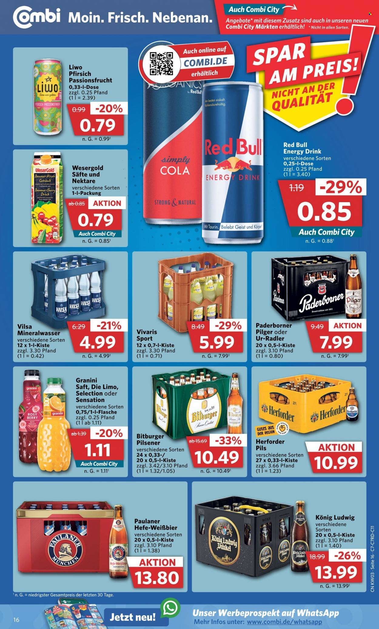 Combi Prospekte  - 16.01.2023 - 21.01.2023. Seite 16