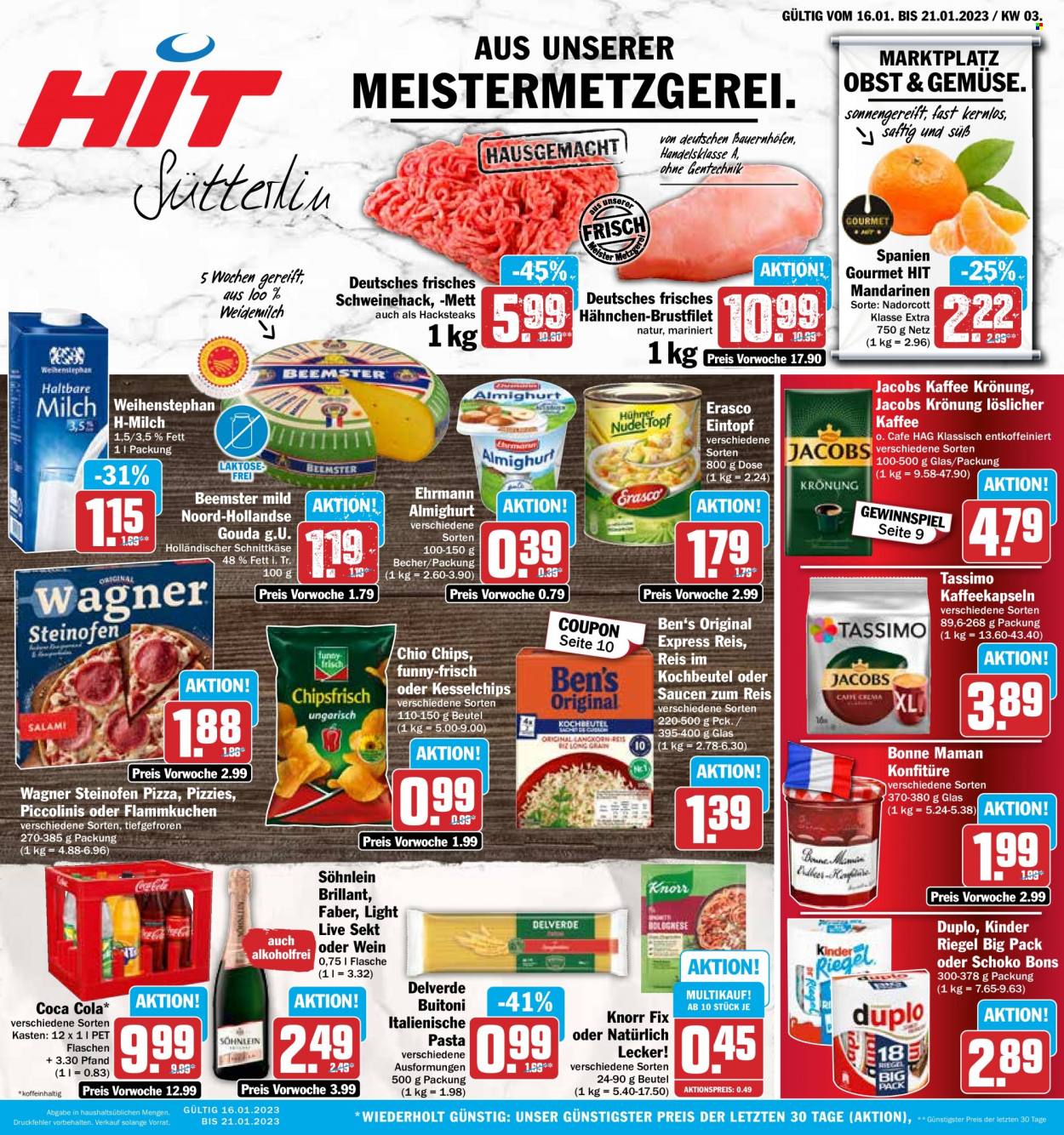 Hit Prospekte  - 16.01.2023 - 21.01.2023. Seite 1