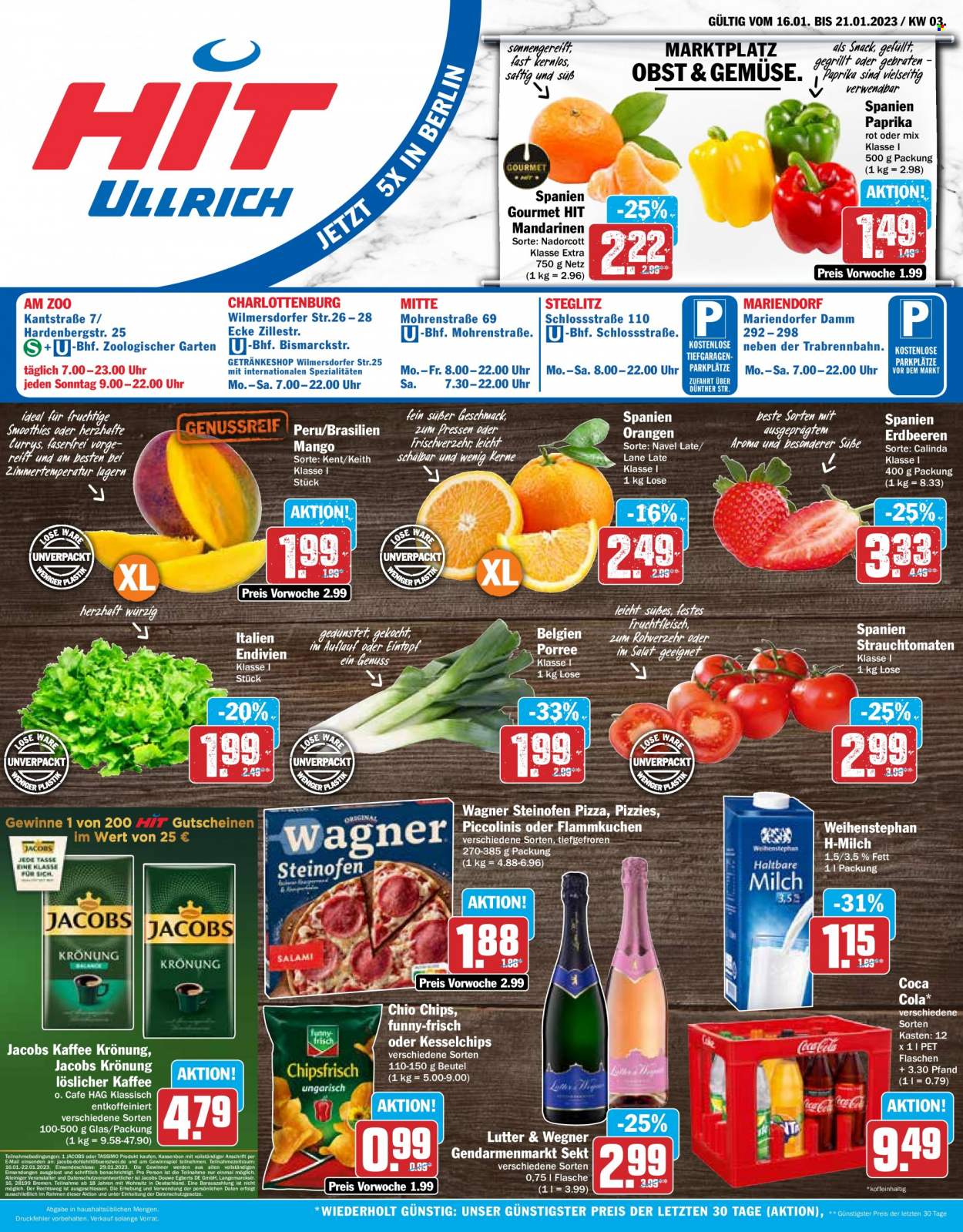 Hit Prospekte  - 16.01.2023 - 21.01.2023. Seite 1