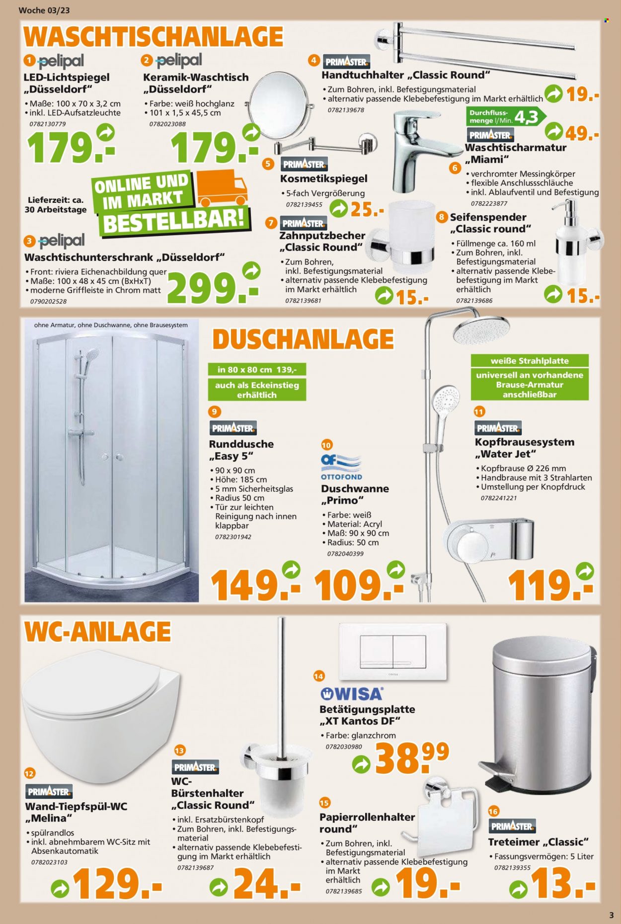 Globus Baumarkt Prospekte  - 16.01.2023 - 21.01.2023. Seite 3