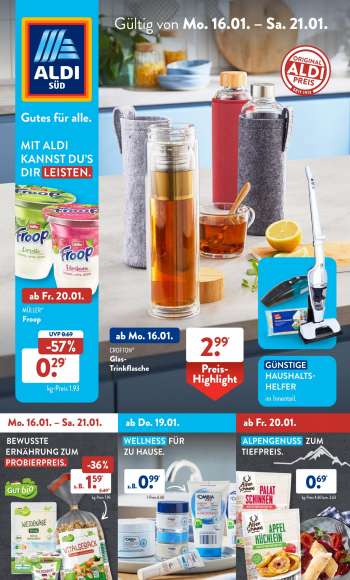 Prospekte ALDI SÜD - 16.01.2023 - 21.01.2023.