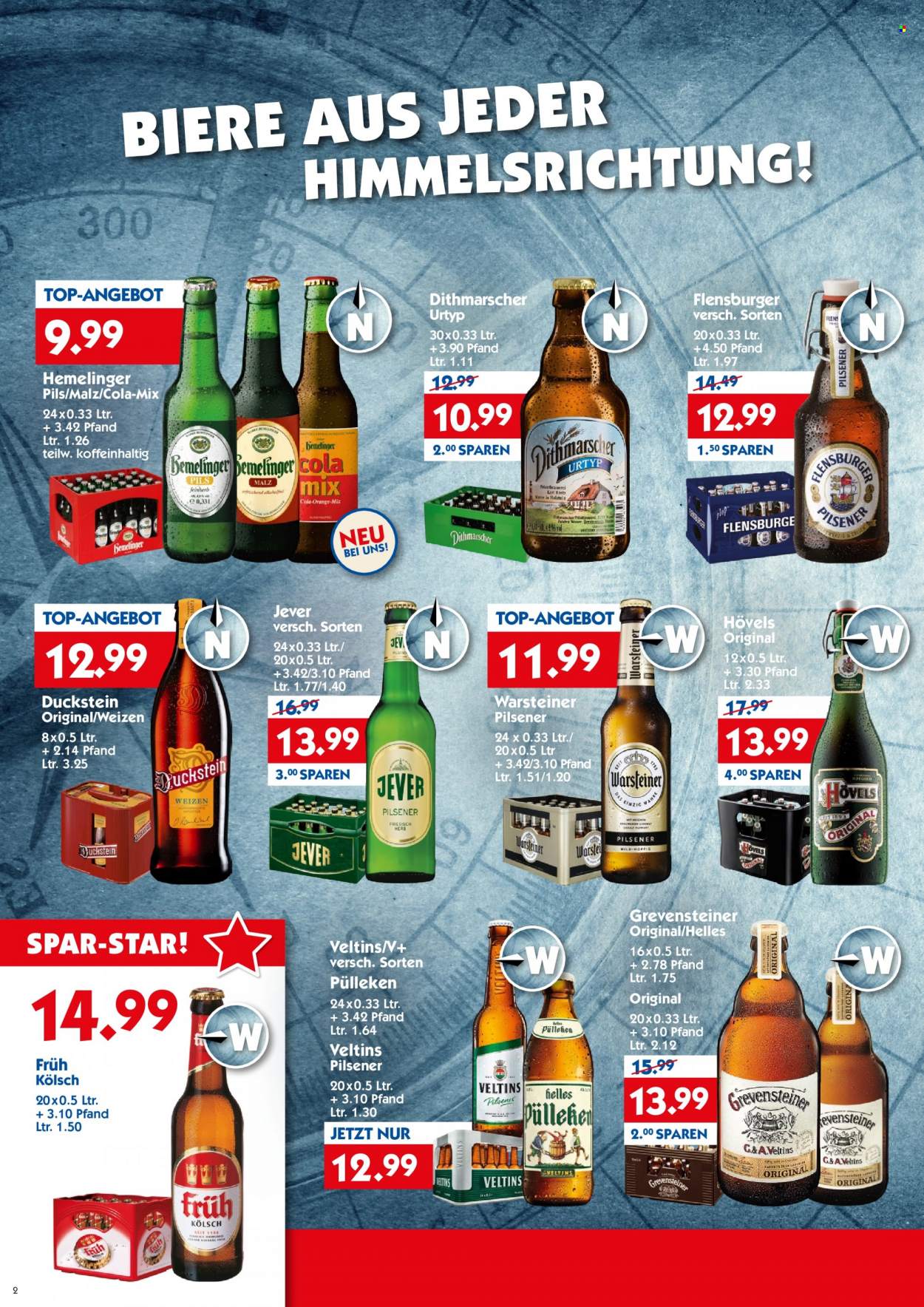 Hol'ab! Getränkemarkt Prospekte  - 16.01.2023 - 21.01.2023. Seite 2