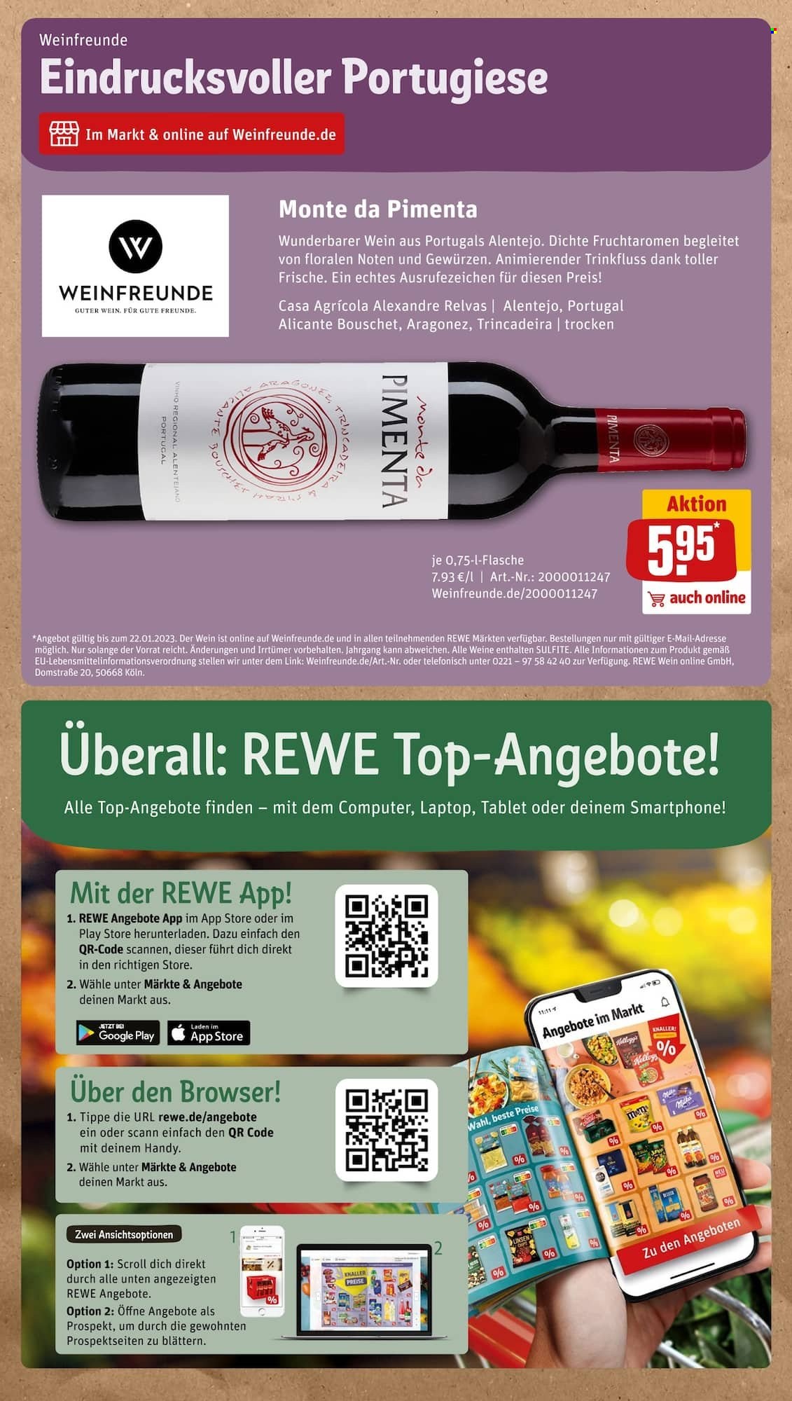 REWE Prospekte  - 16.01.2023 - 21.01.2023. Seite 20