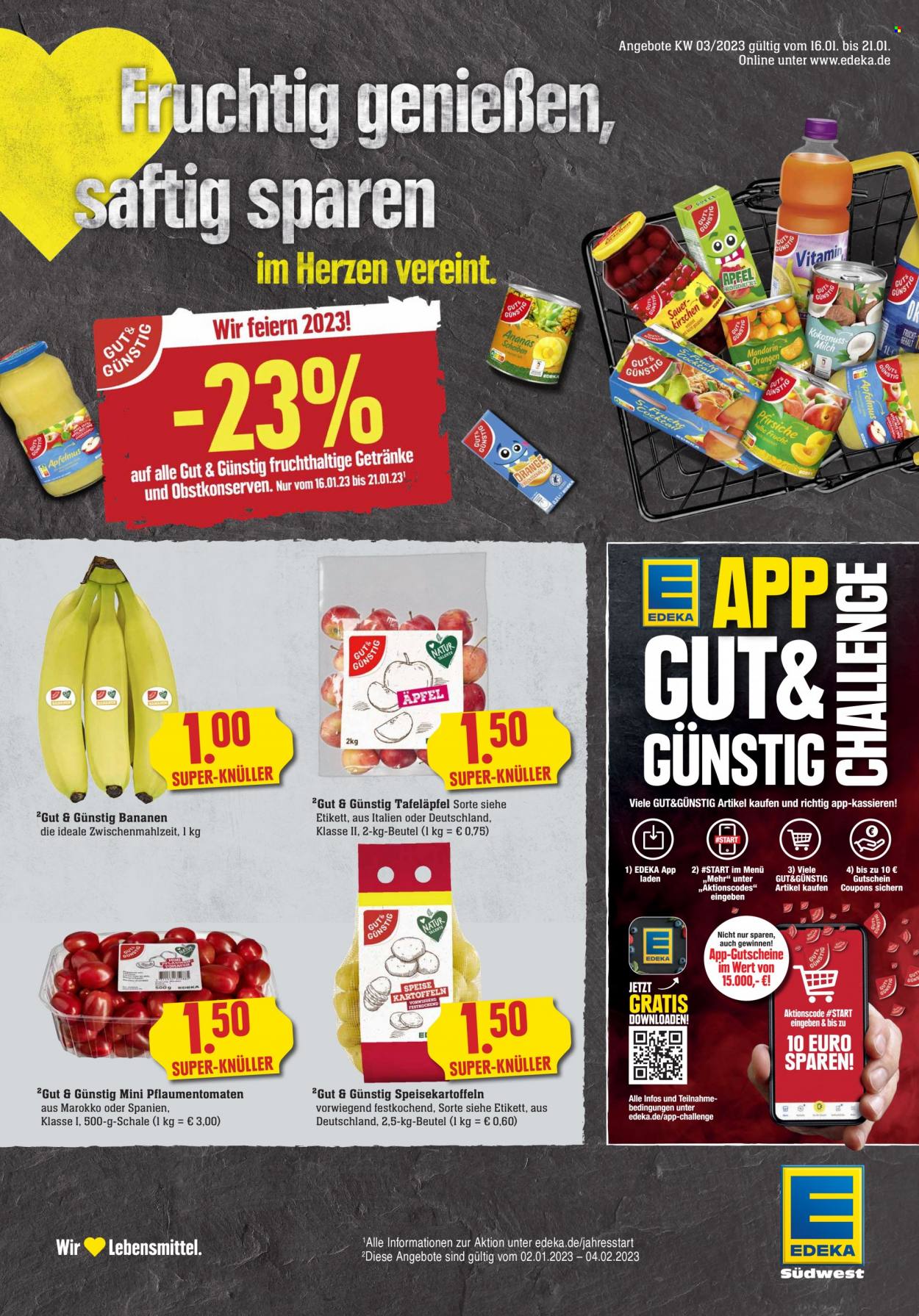 Marktkauf Prospekte  - 16.01.2023 - 21.01.2023. Seite 1