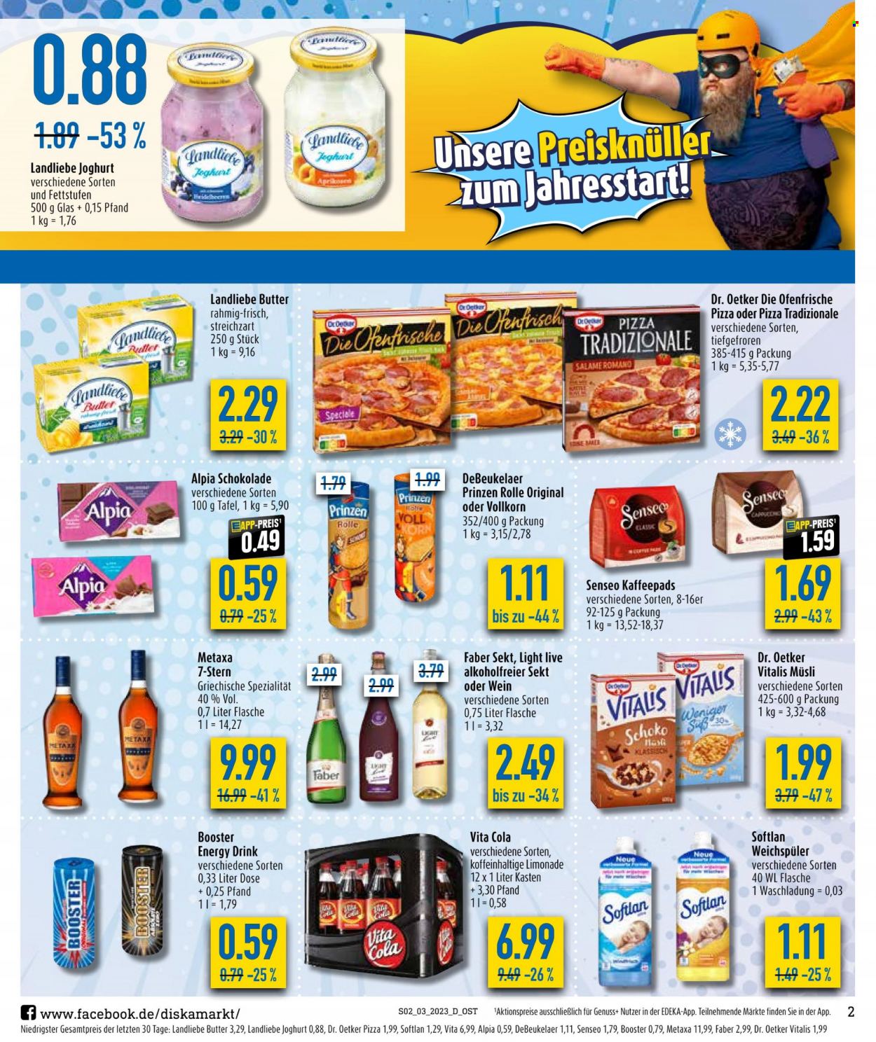 Diska Prospekte  - 16.01.2023 - 21.01.2023. Seite 2