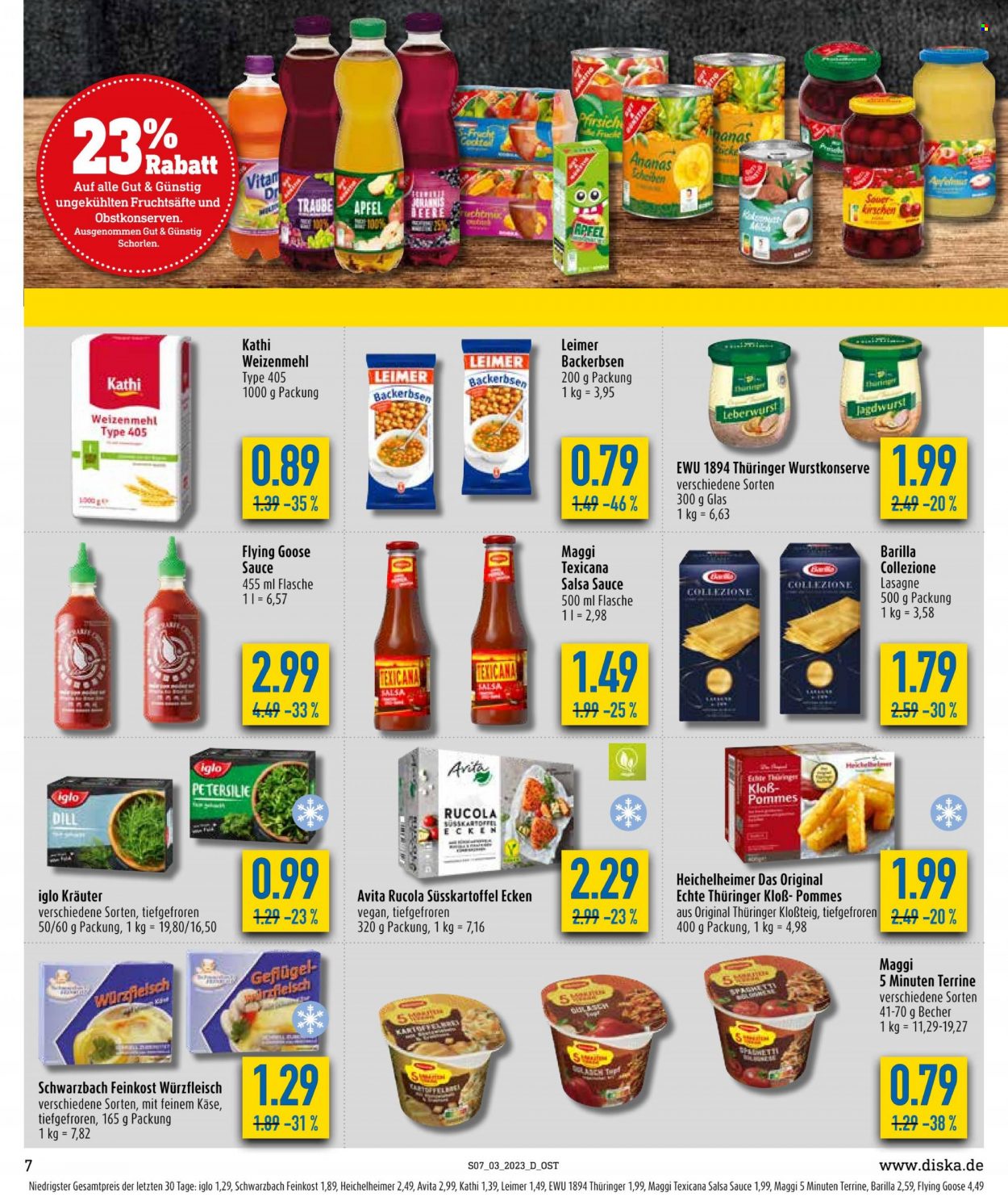 Diska Prospekte  - 16.01.2023 - 21.01.2023. Seite 7