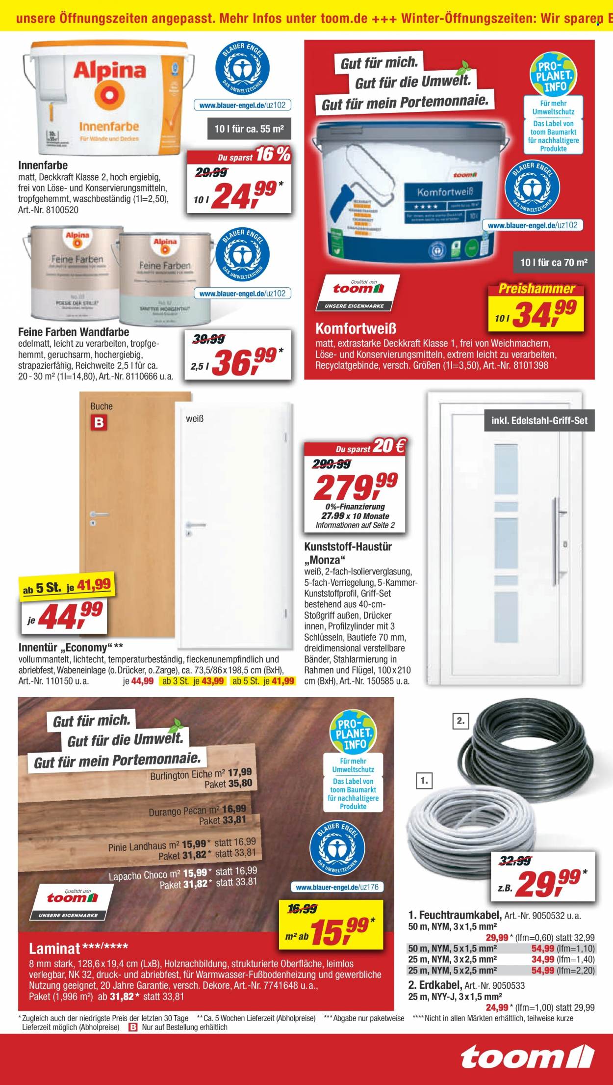 toom Baumarkt Prospekte  - 21.01.2023 - 27.01.2023. Seite 5