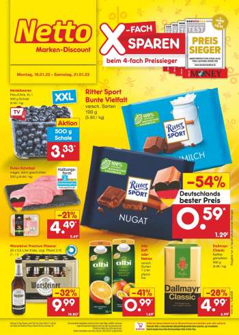 Prospekte Netto Marken-Discount - 16.01.2023 - 21.01.2023.