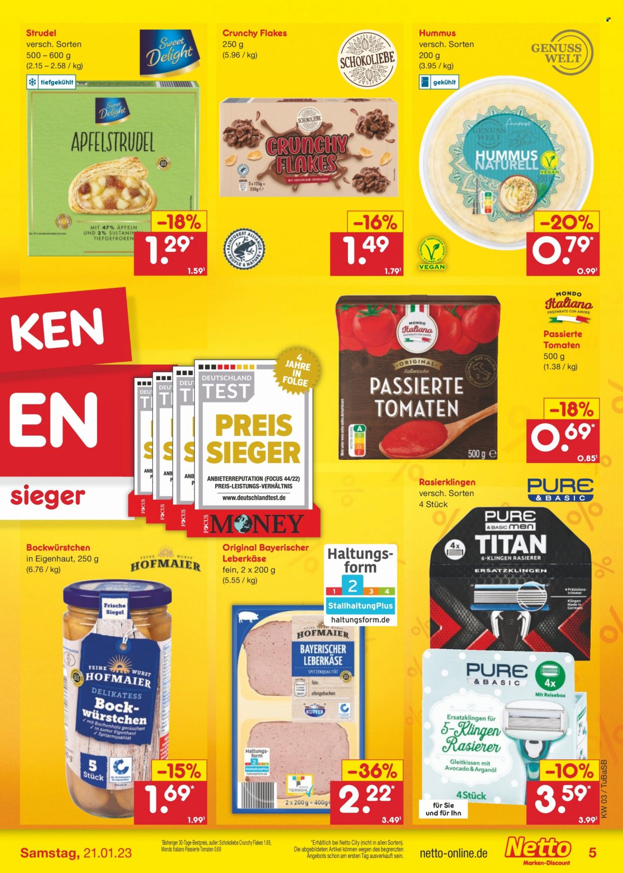 Netto Marken-Discount Prospekte  - 16.01.2023 - 21.01.2023. Seite 5