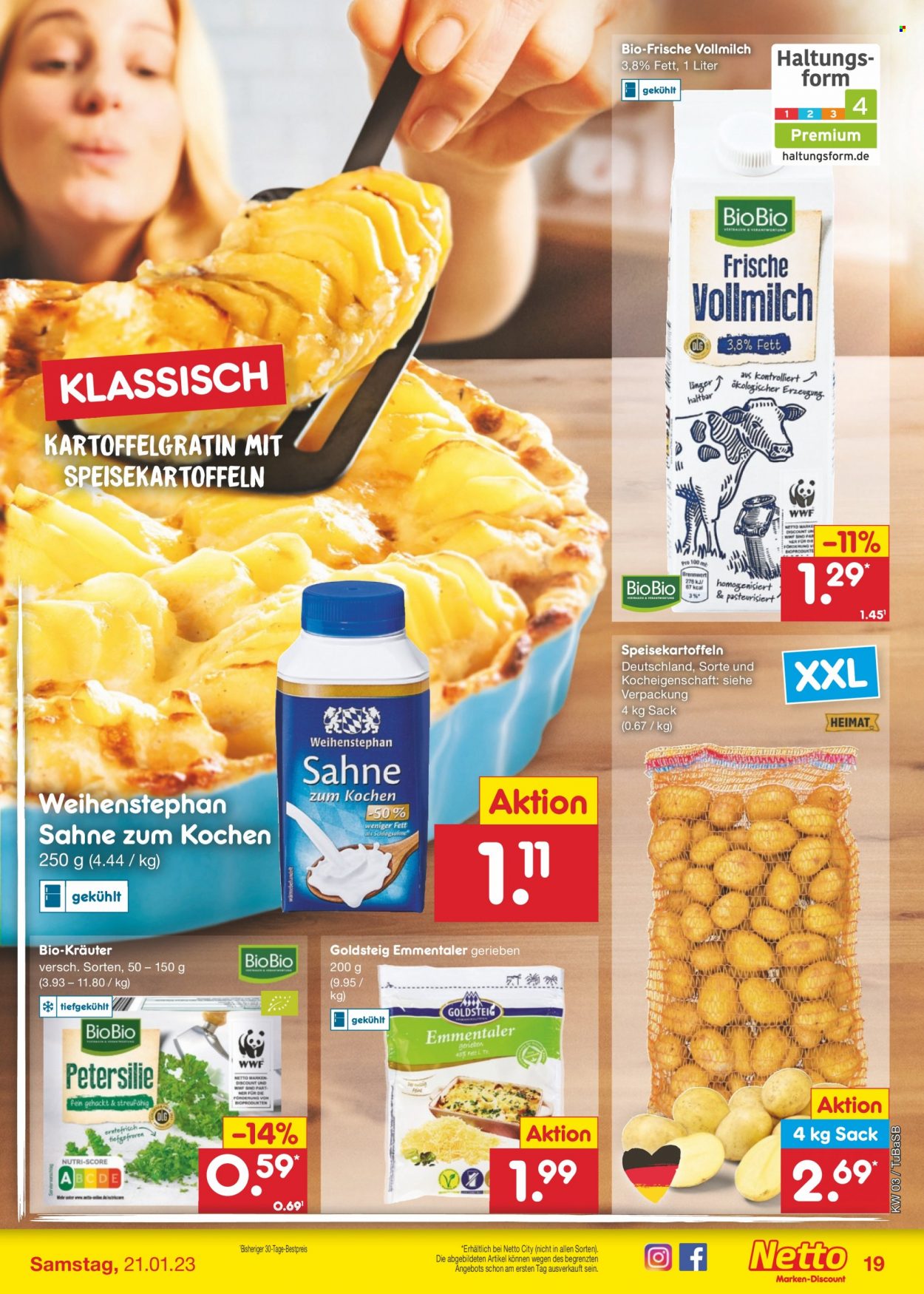 Netto Marken-Discount Prospekte  - 16.01.2023 - 21.01.2023. Seite 19