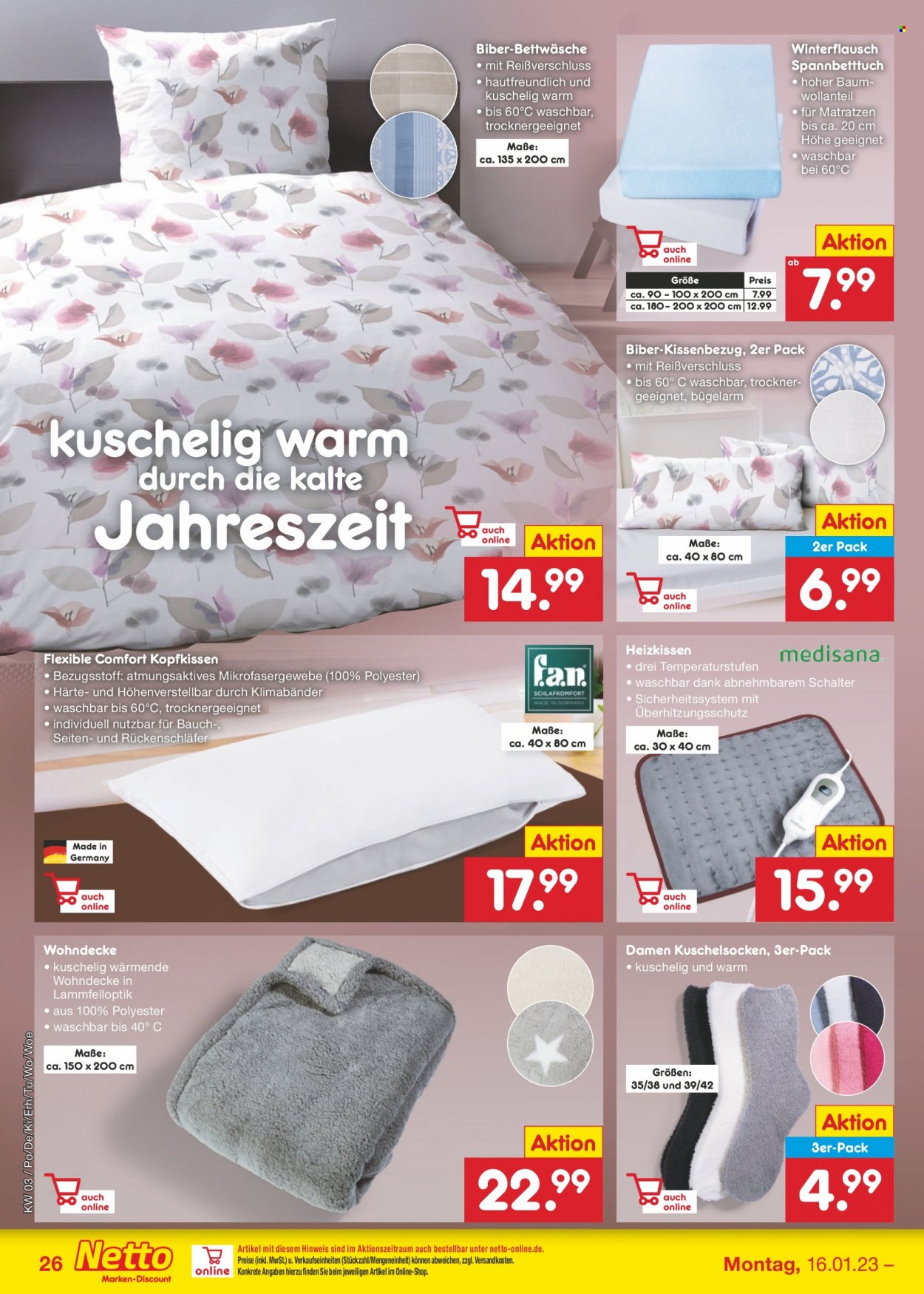 Netto Marken-Discount Prospekte  - 16.01.2023 - 21.01.2023. Seite 26