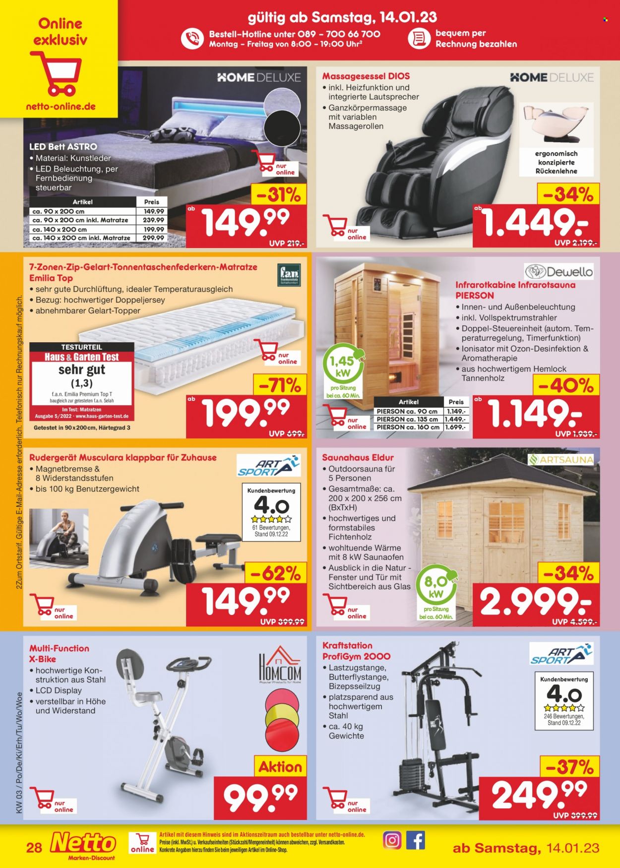 Netto Marken-Discount Prospekte  - 16.01.2023 - 21.01.2023. Seite 28