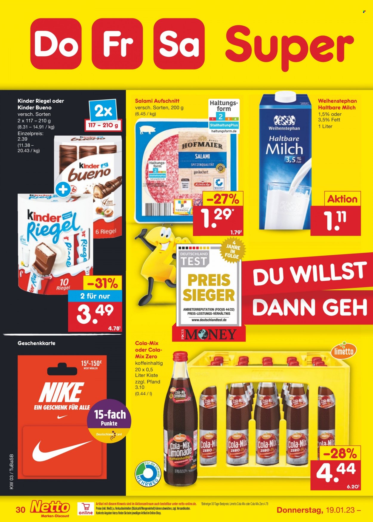 Netto Marken-Discount Prospekte  - 16.01.2023 - 21.01.2023. Seite 30