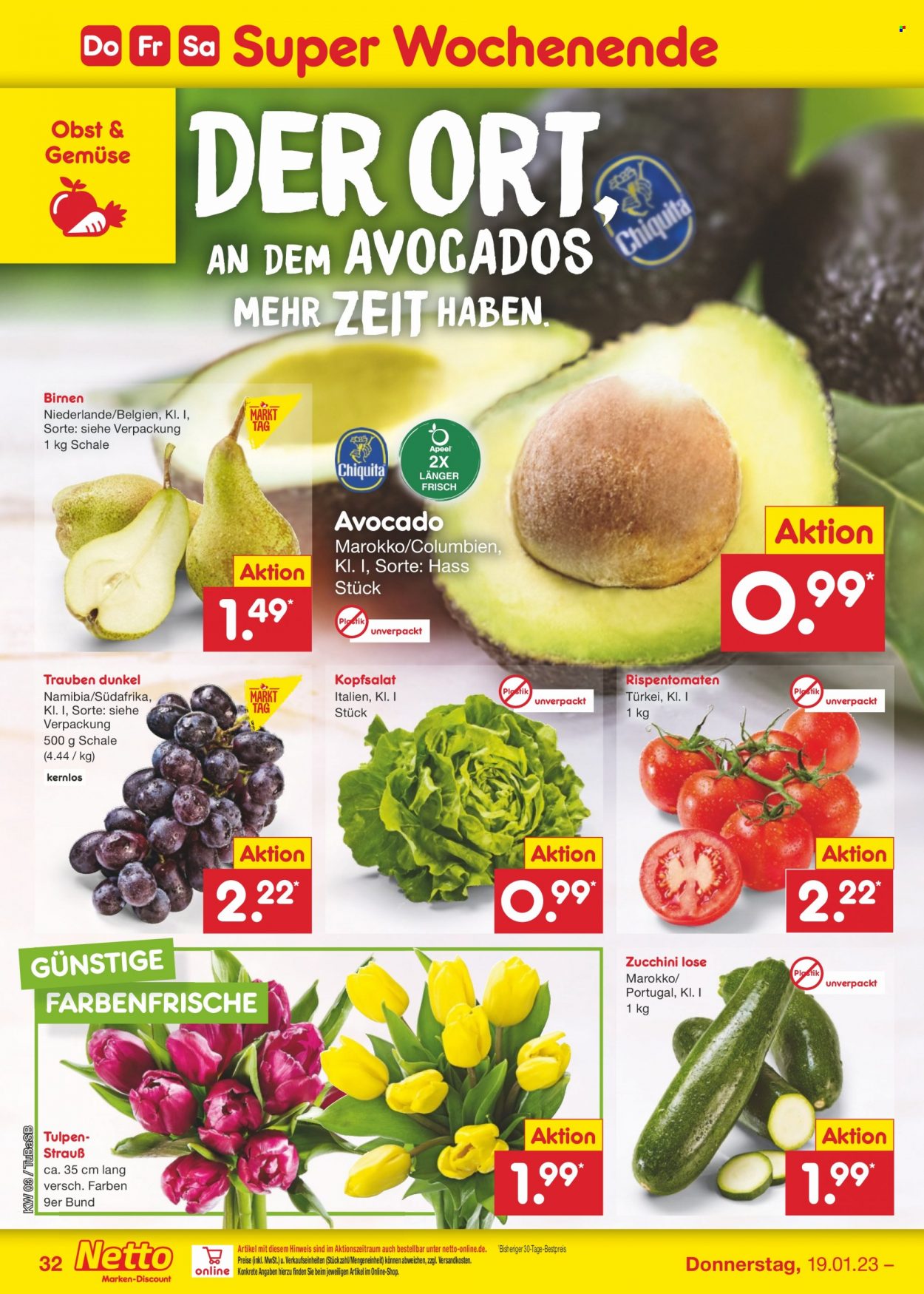 Netto Marken-Discount Prospekte  - 16.01.2023 - 21.01.2023. Seite 32
