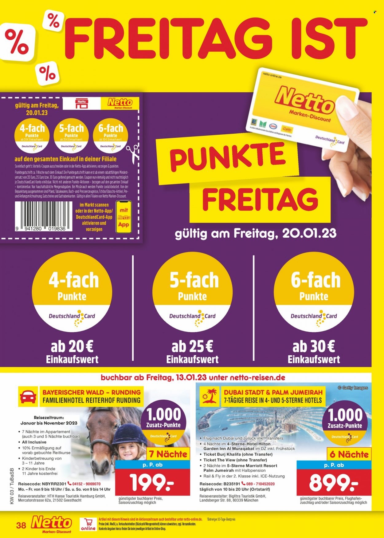 Netto Marken-Discount Prospekte  - 16.01.2023 - 21.01.2023. Seite 38