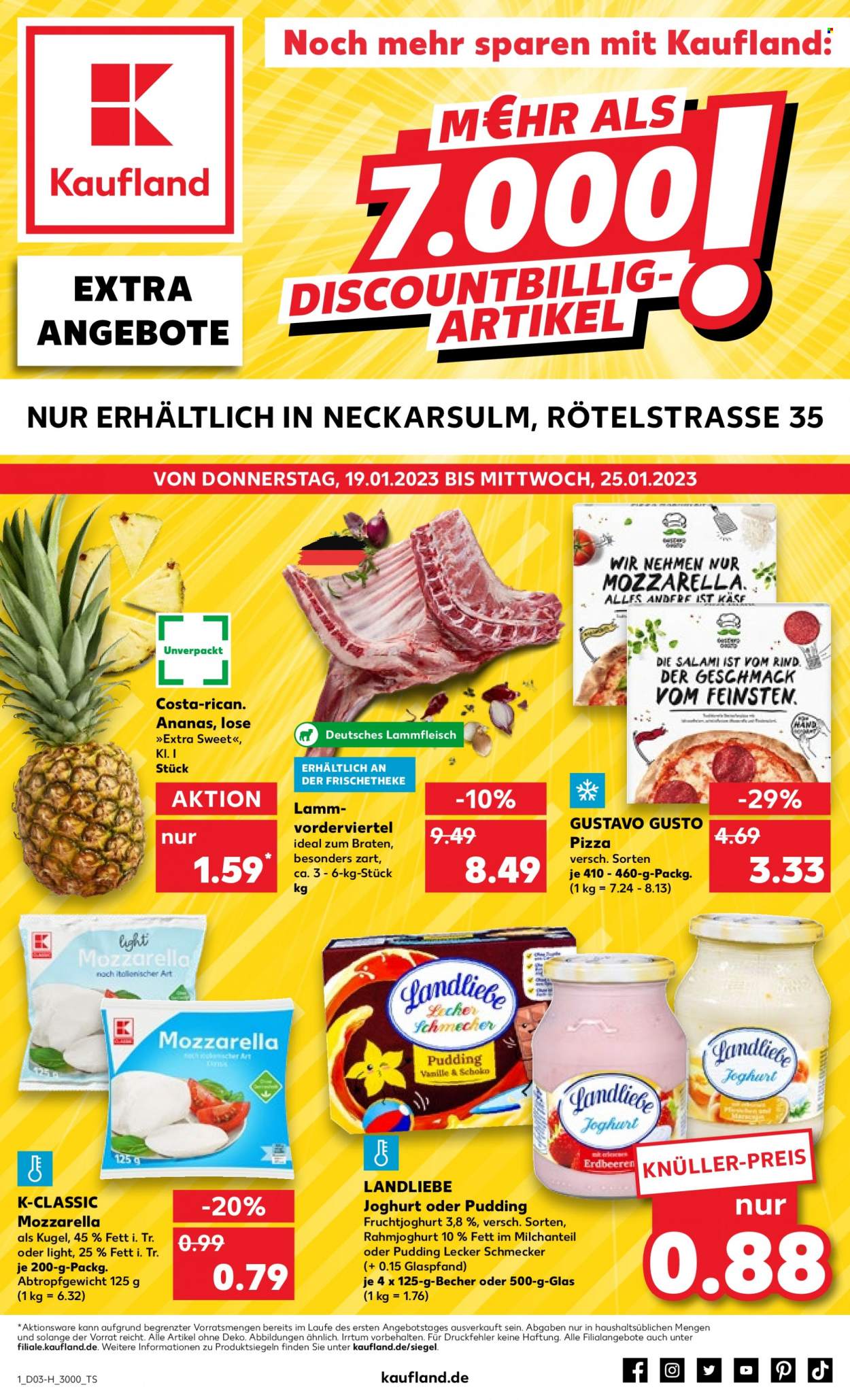 Kaufland Prospekte  - 19.01.2023 - 25.01.2023. Seite 1