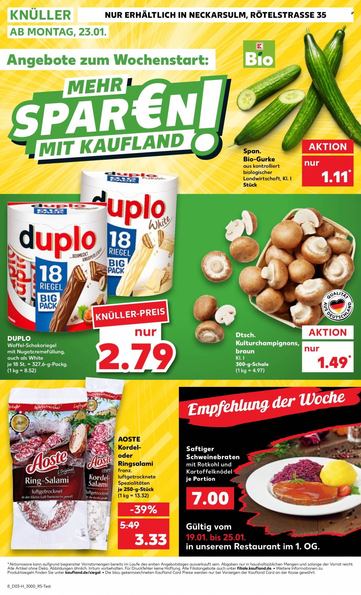 Kaufland Prospekte  - 19.01.2023 - 25.01.2023. Seite 8